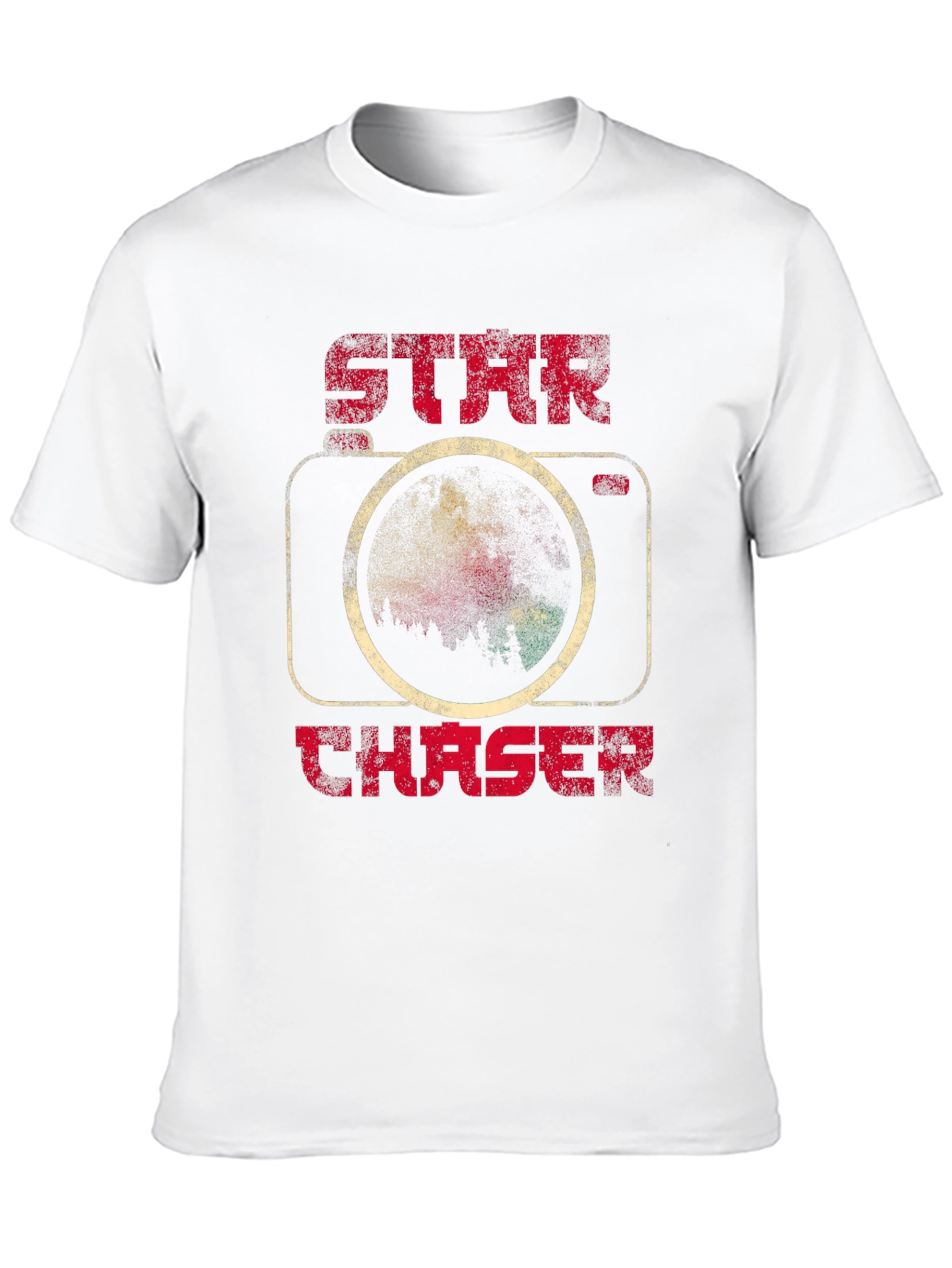 Star Chaser Graphic Tee - Black Astronomy Shirt