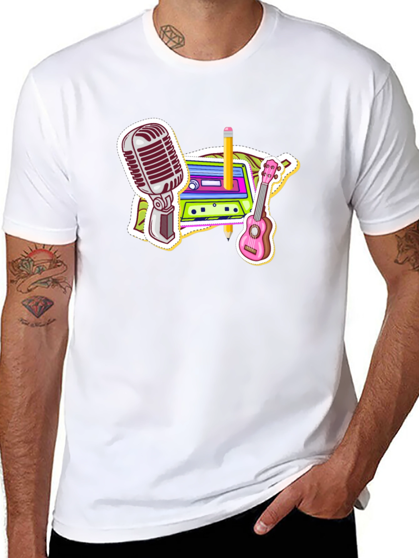 Retro Music Lover T-Shirt