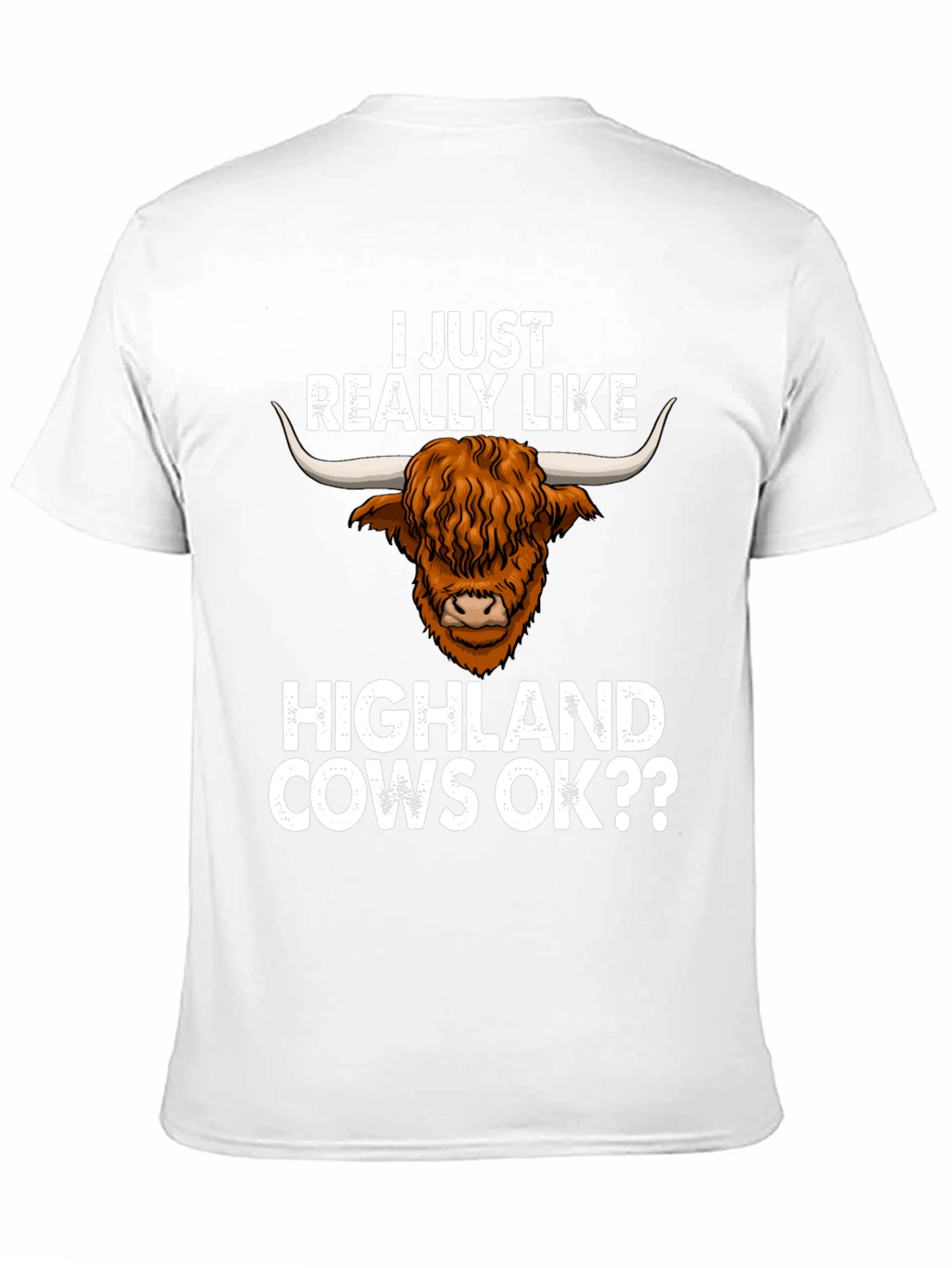 Highland Cow Lover T-Shirt - Unique Graphic Tee