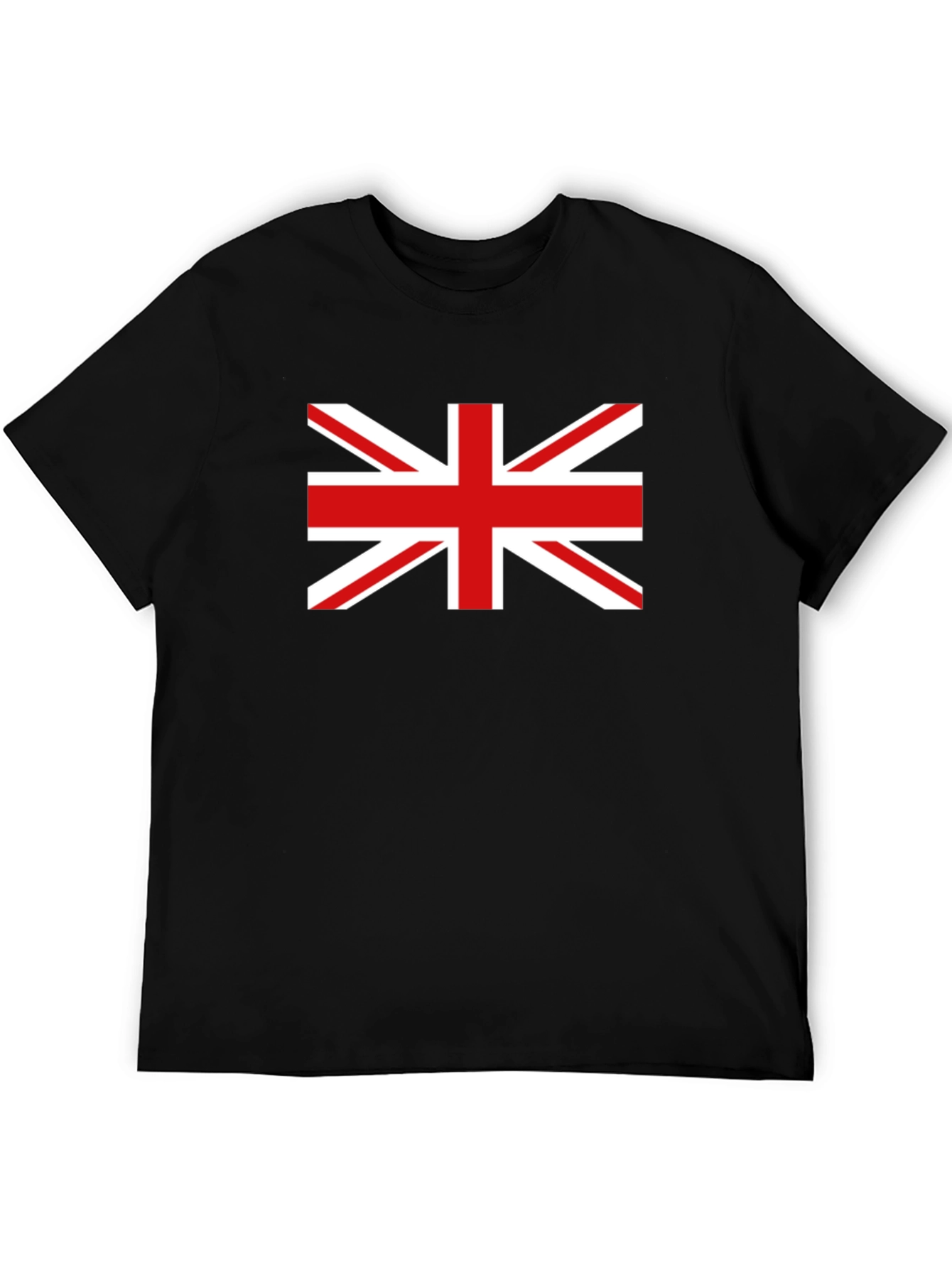 British Flag Graphic Black T-Shirt
