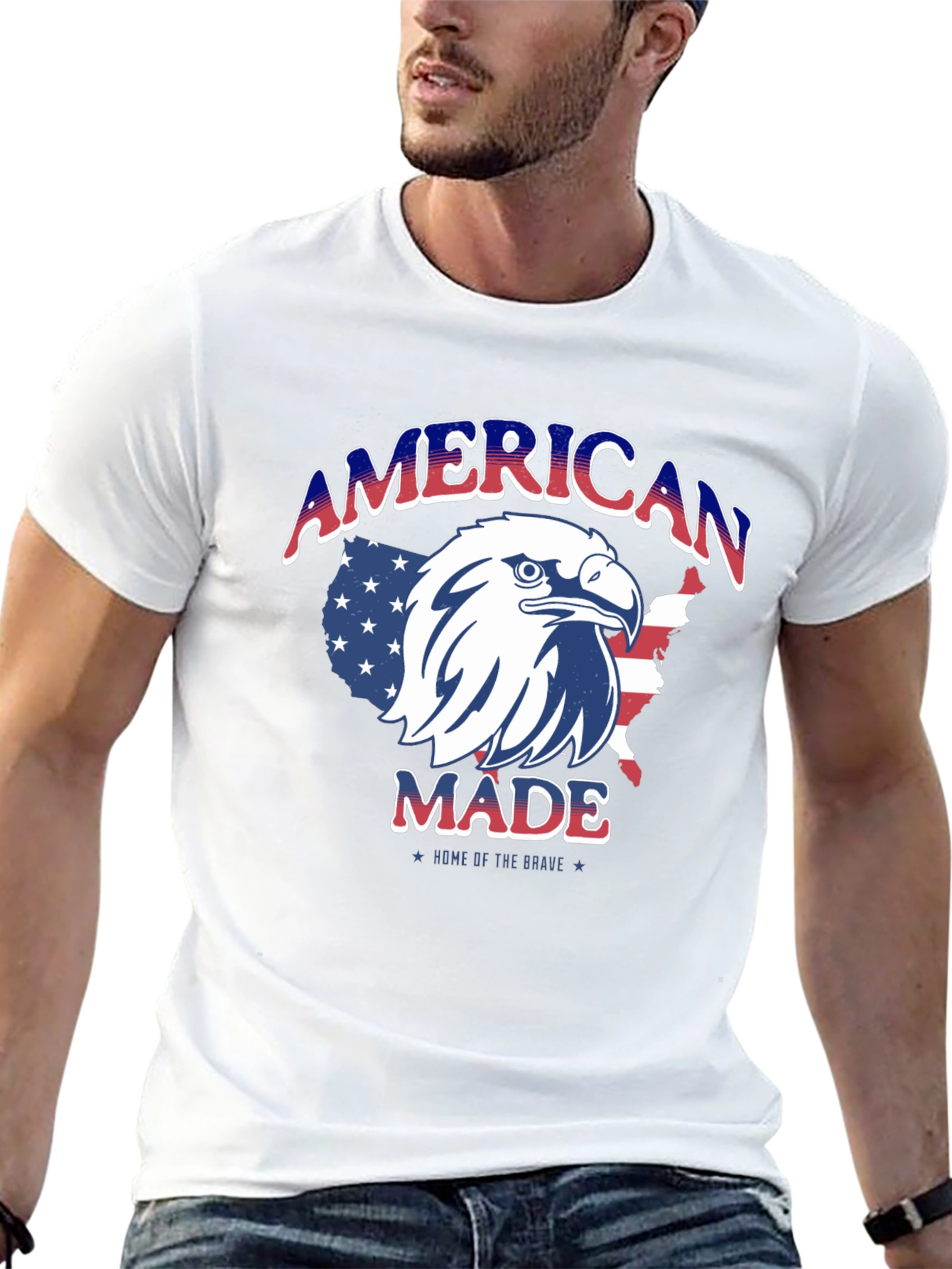 American Made Patriotic Eagle T-Shirt