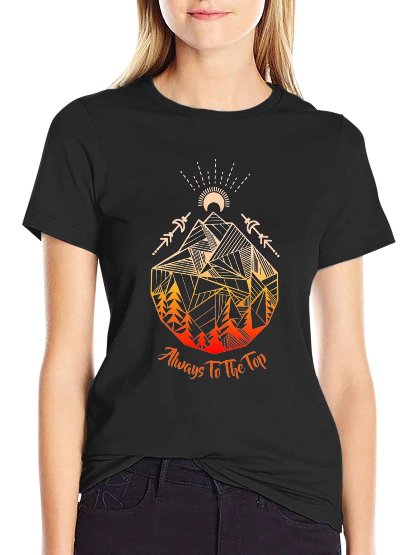 Mountain Adventure Graphic Tee - Always To The Top