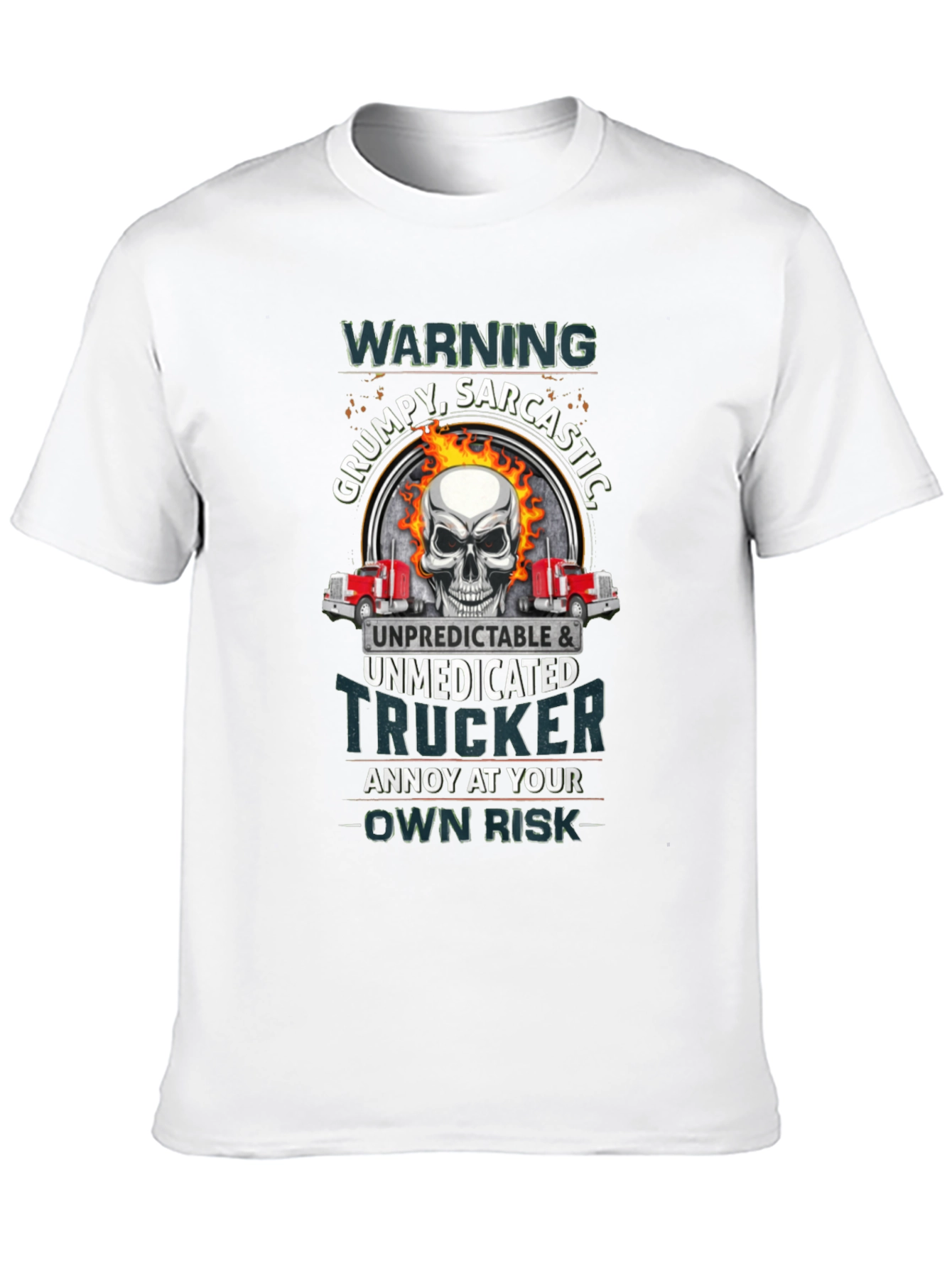 Grumpy Sarcastic Trucker T-Shirt