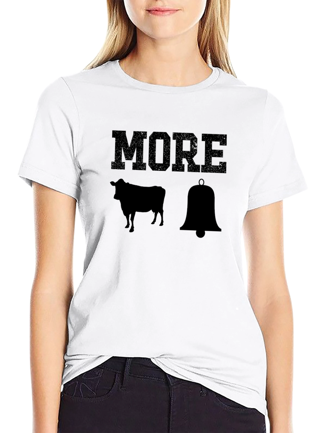 More Cowbell T-Shirt - Humorous Graphic Tee