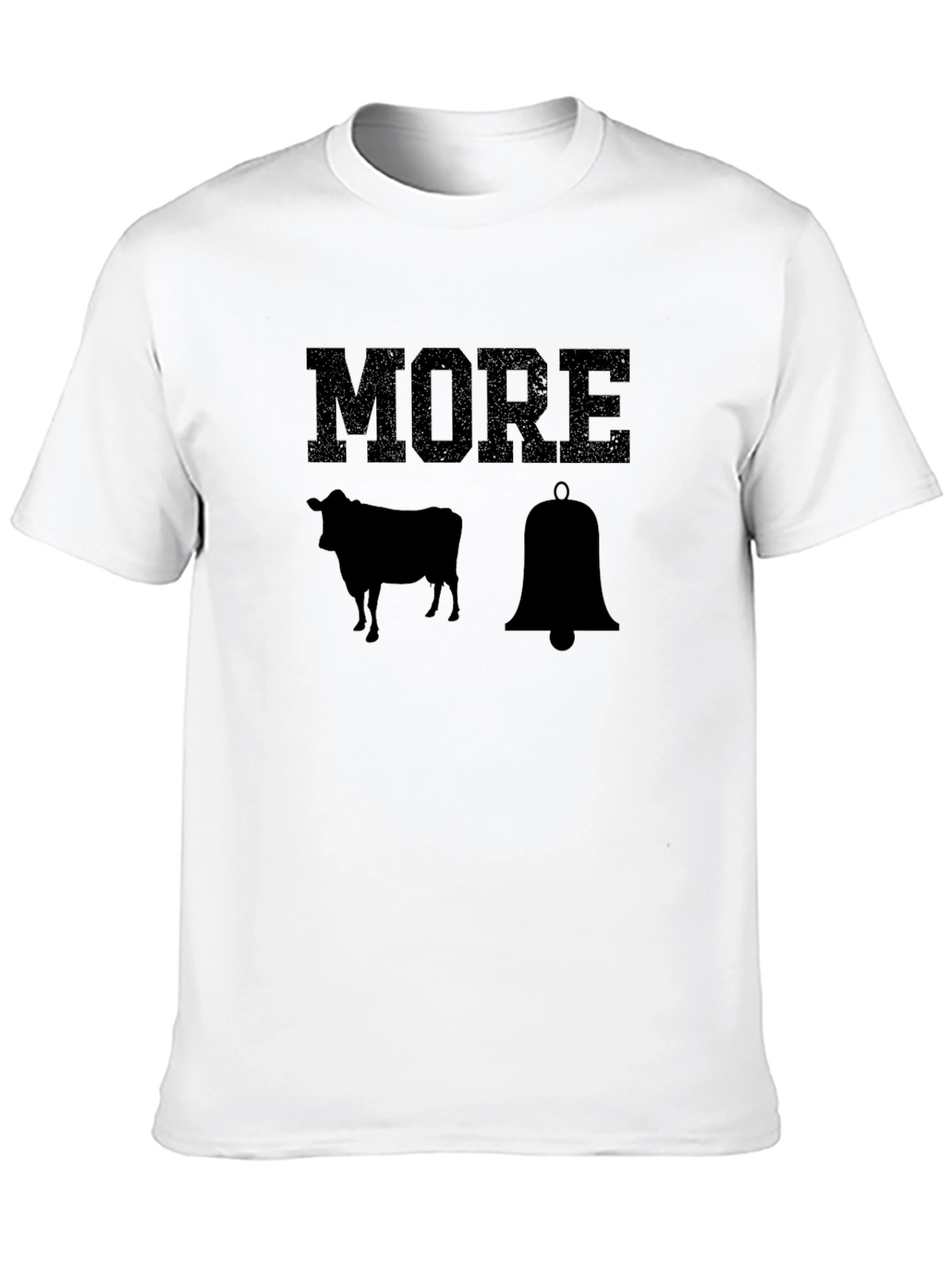 More Cowbell T-Shirt - Humorous Graphic Tee