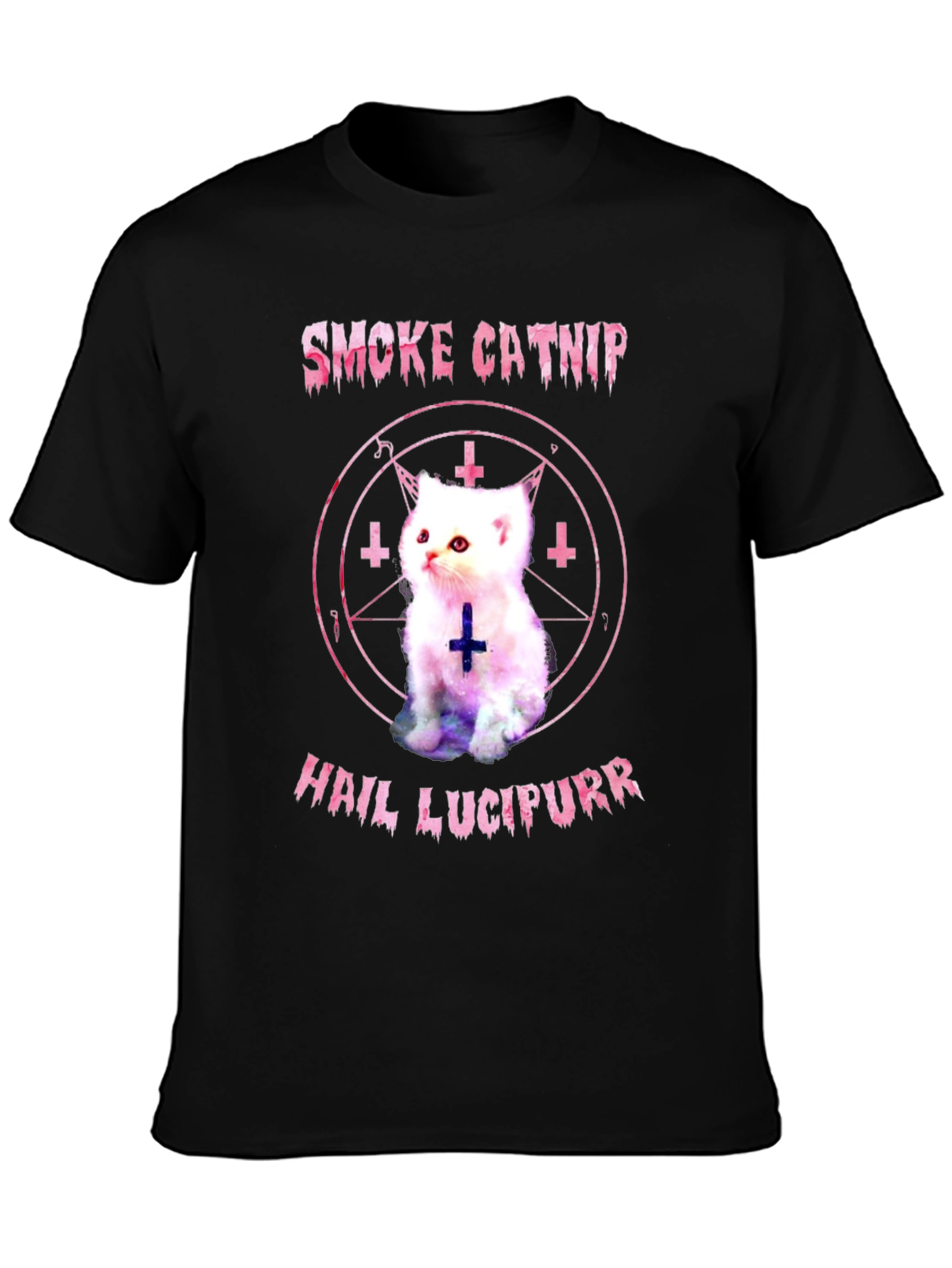 Smoke Catnip Hail Lucipurr T-Shirt