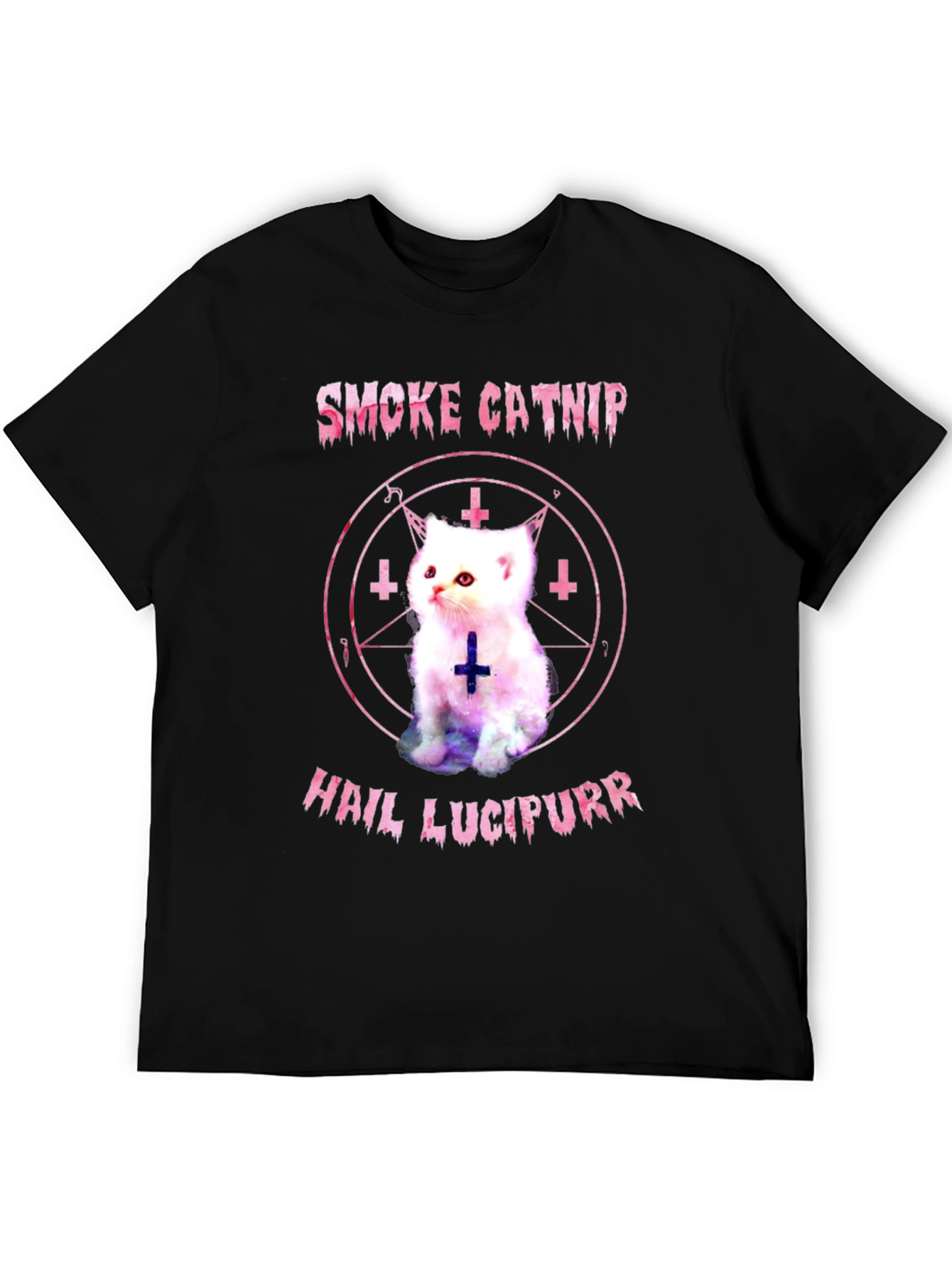 Smoke Catnip Hail Lucipurr T-Shirt
