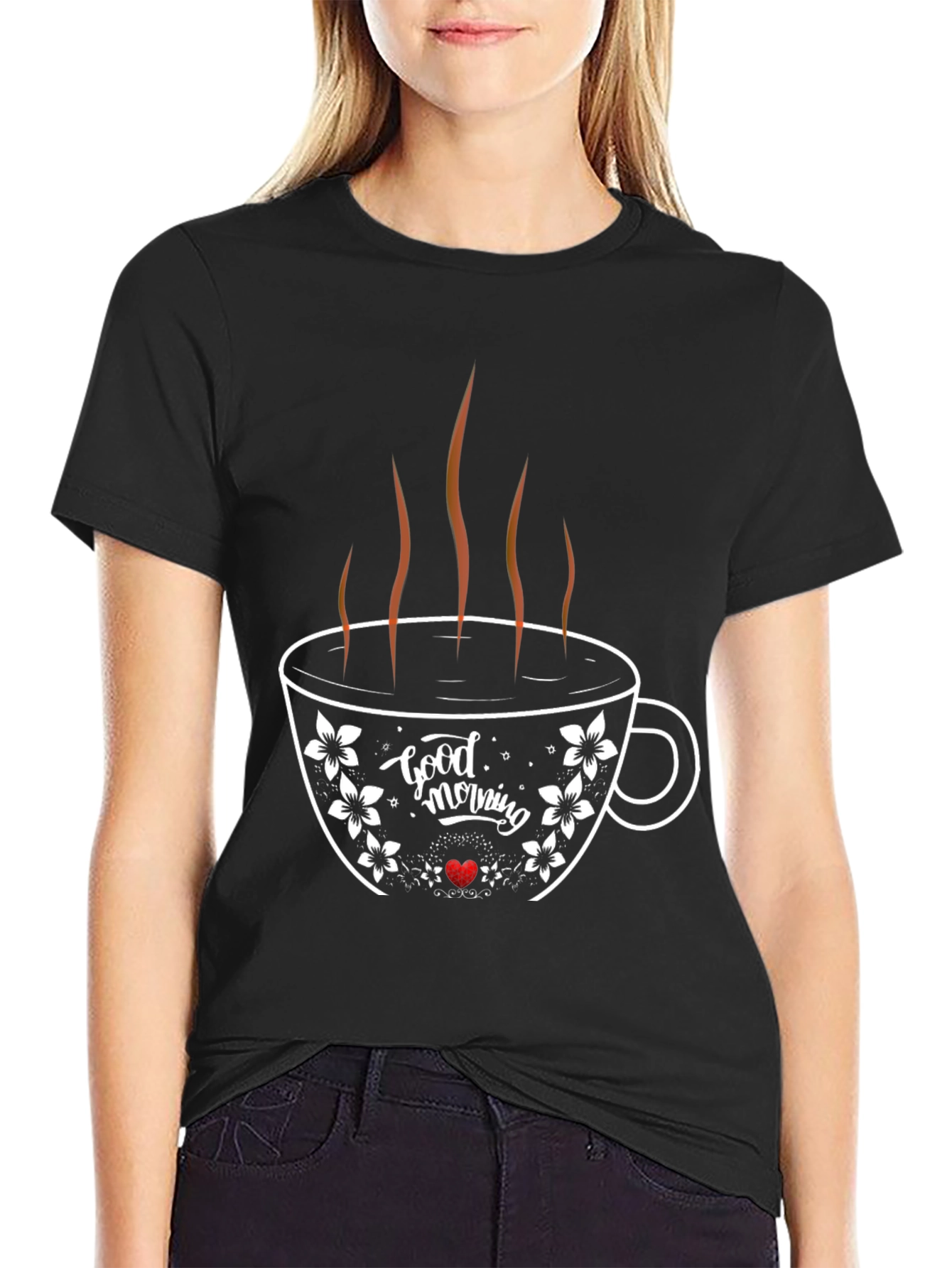 Good Morning Coffee Graphic Tee