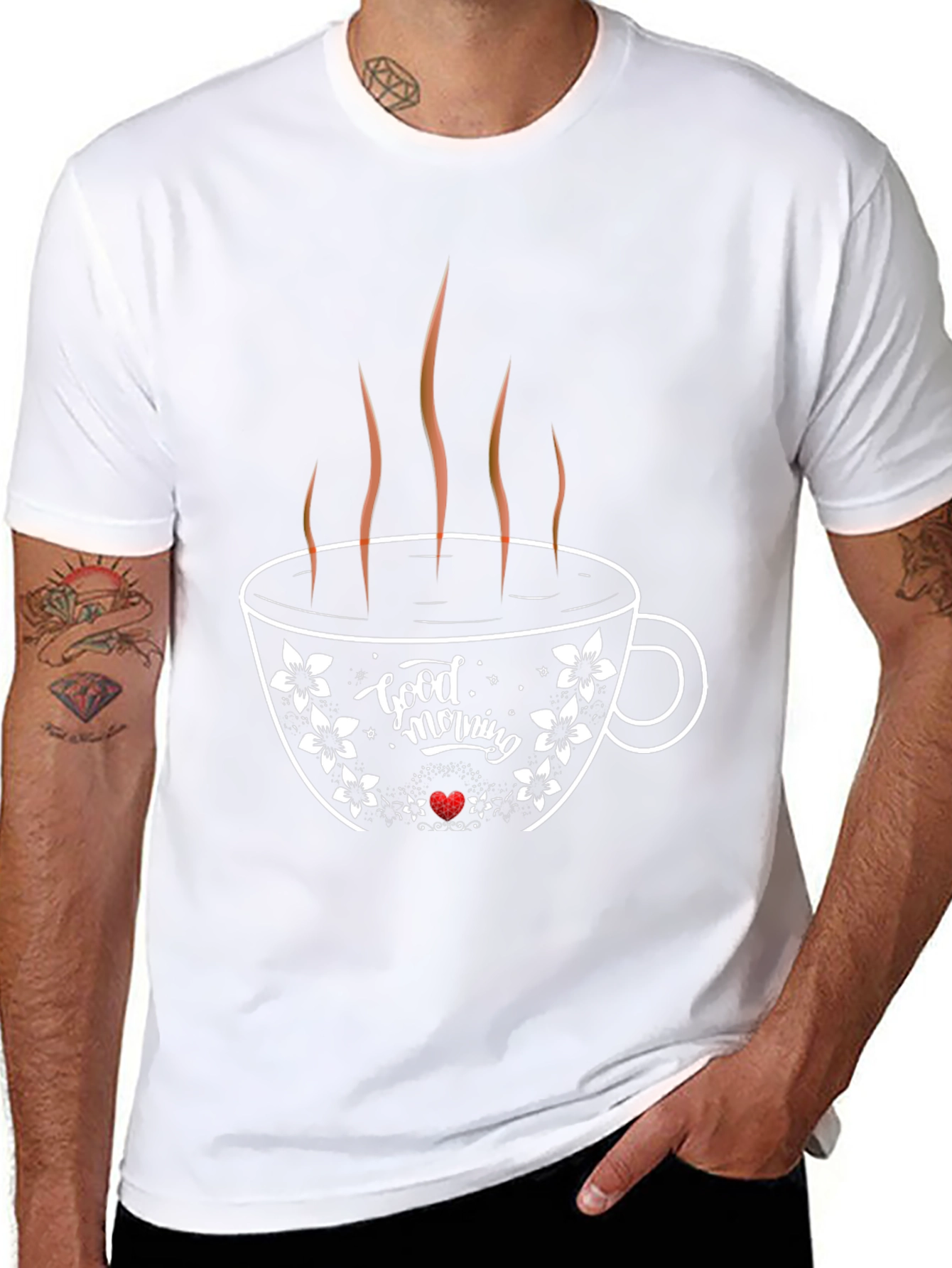 Good Morning Coffee Graphic Tee