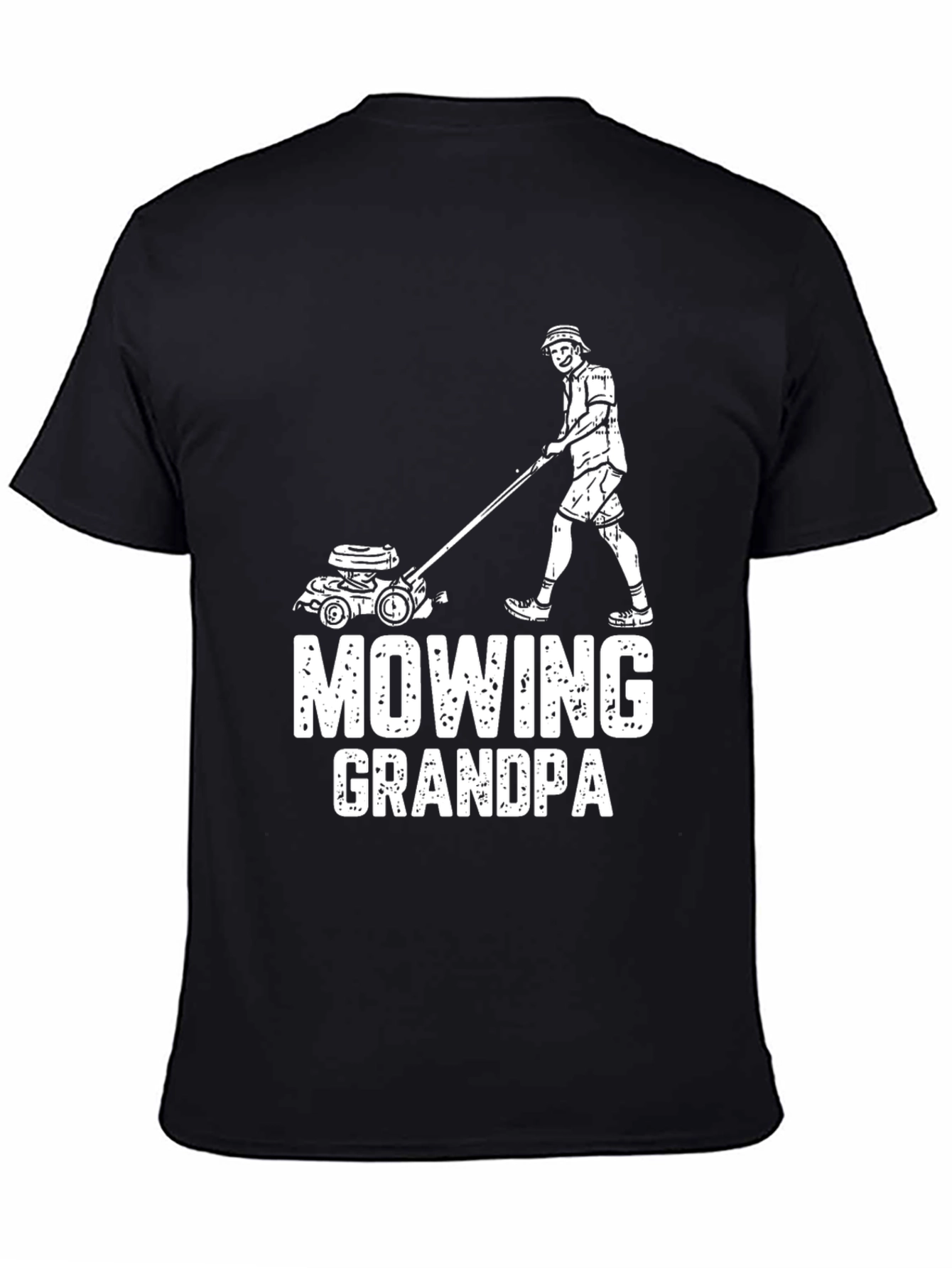 Mowing Grandpa T-Shirt