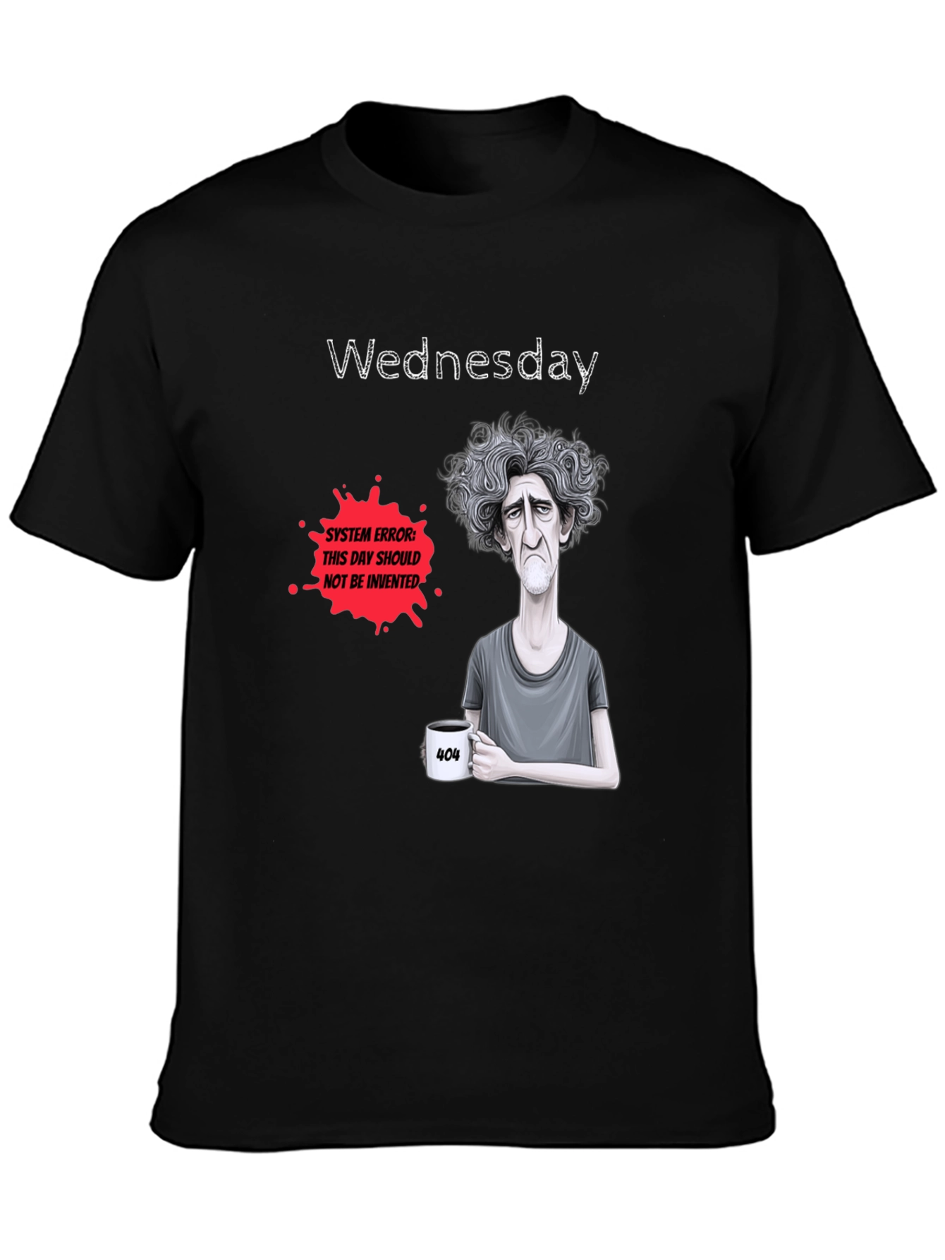 Wednesday System Error Tee