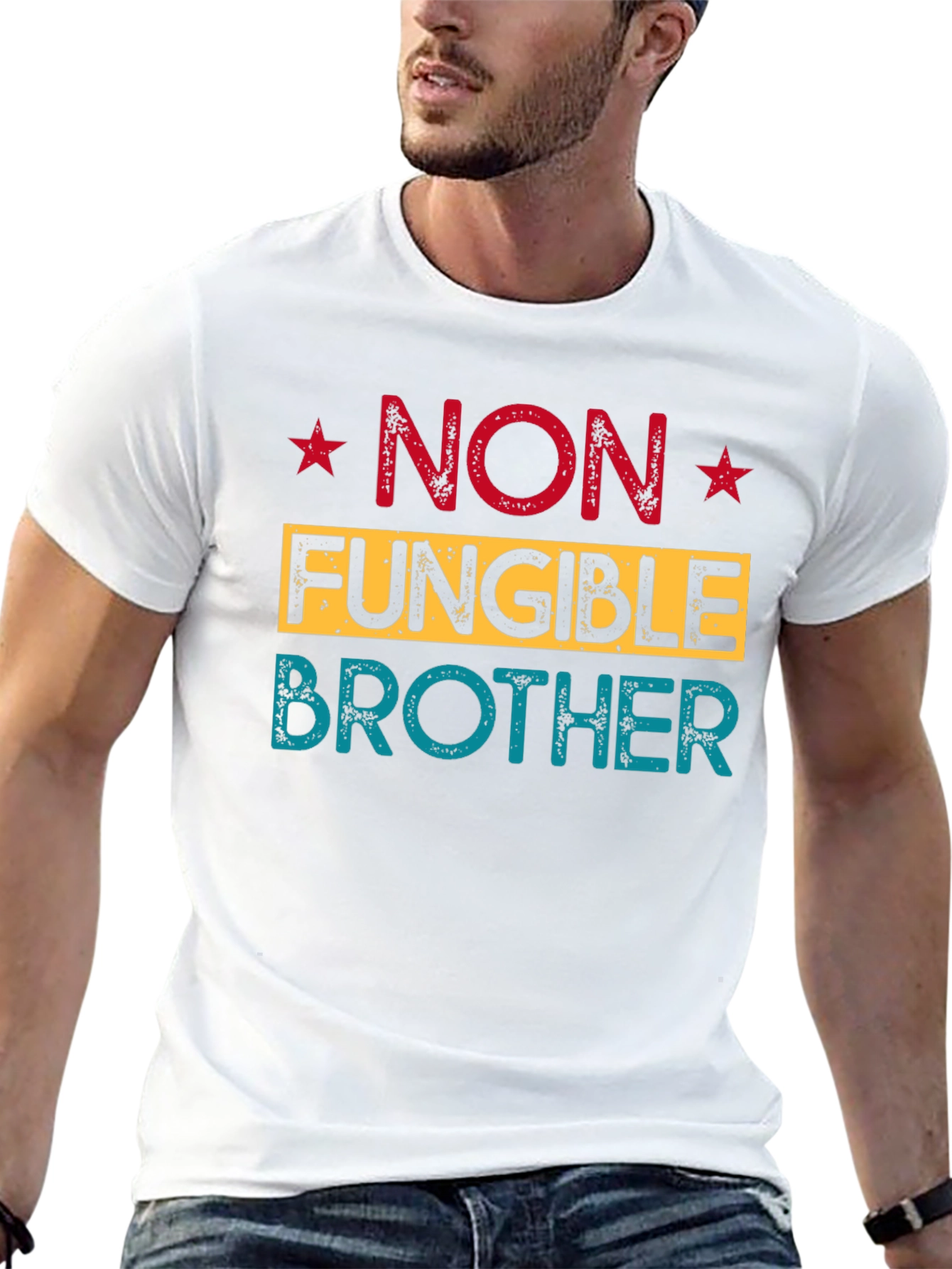 Non Fungible Brother Graphic T-Shirt