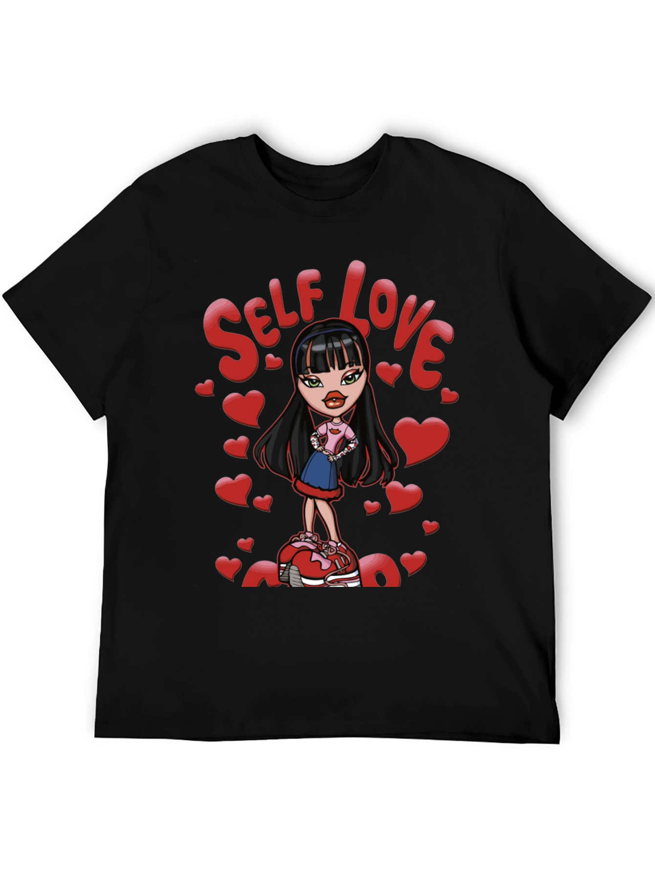 Self Love Bratz Doll Graphic T-Shirt