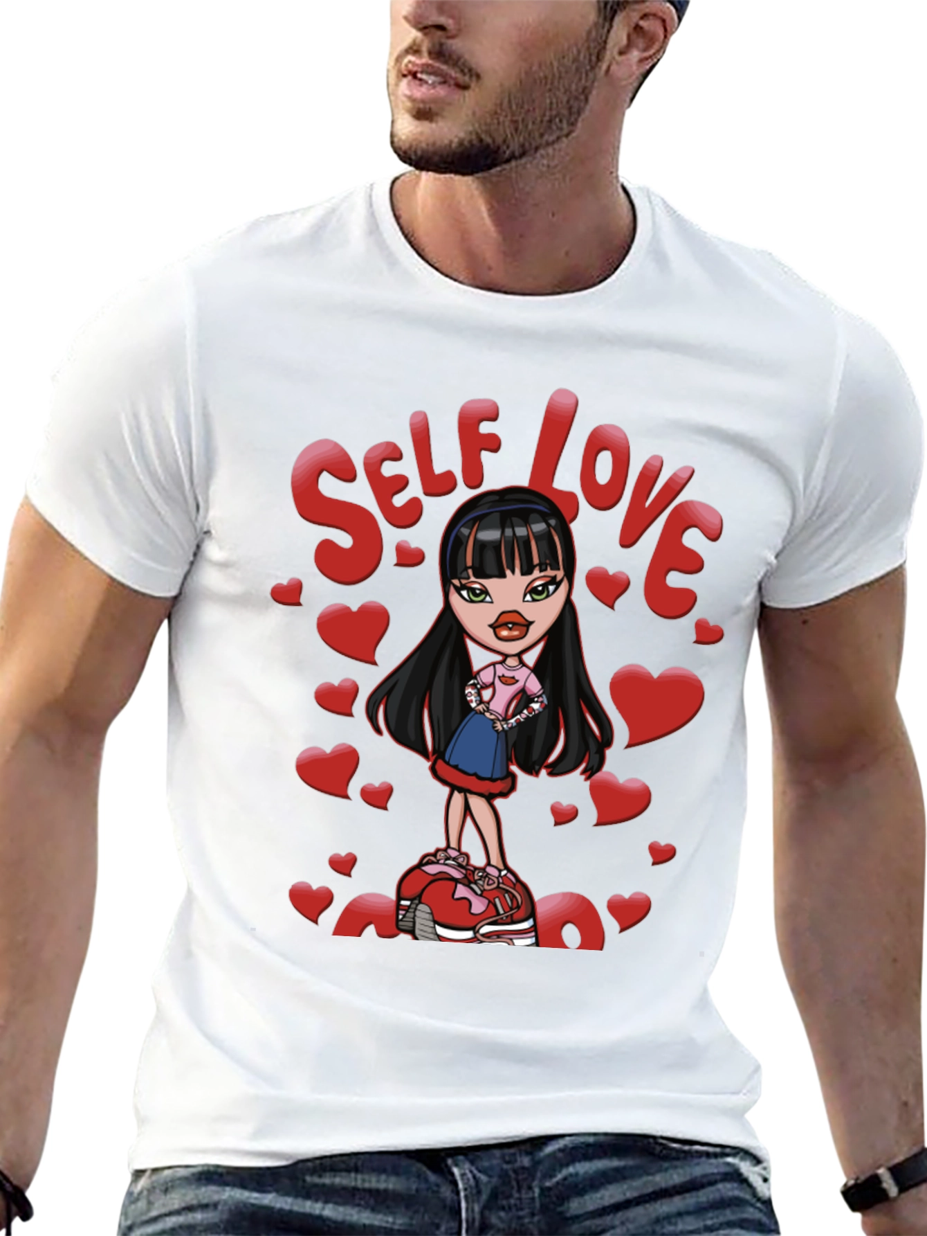 Self Love Bratz Doll Graphic T-Shirt