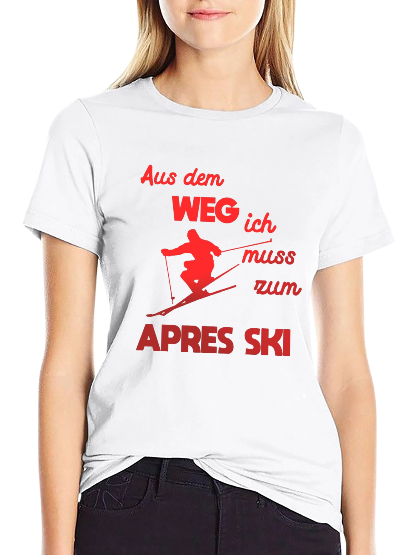 Apres Ski T-Shirt: Funny Skiing Tee