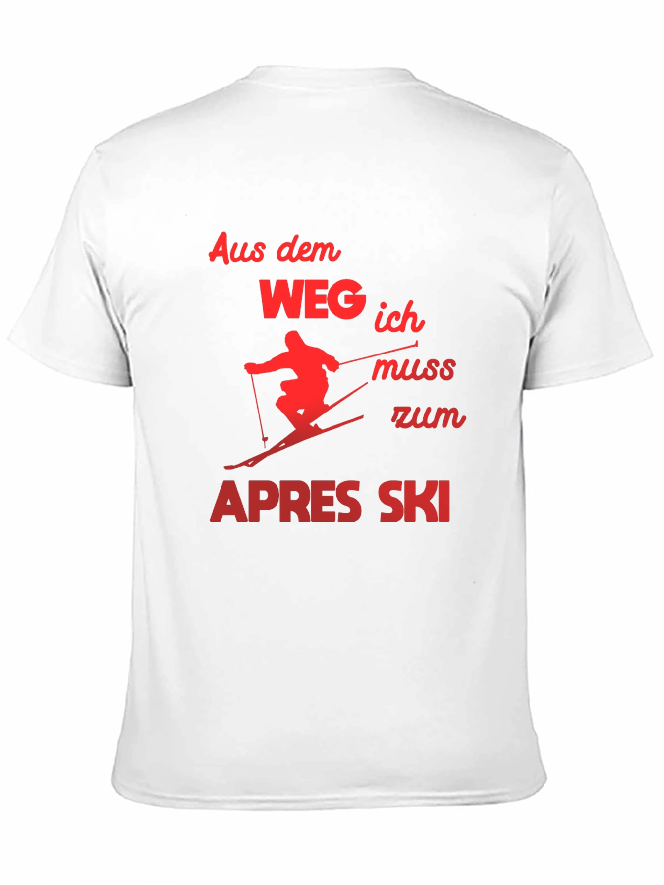 Apres Ski T-Shirt: Funny Skiing Tee