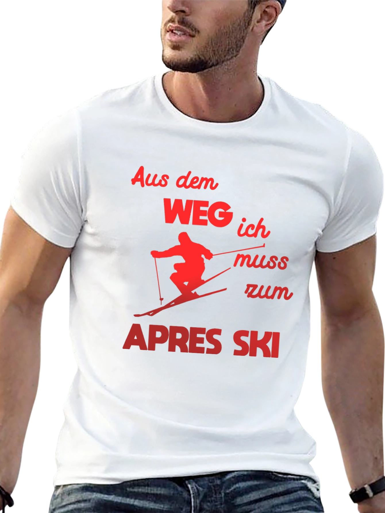 Apres Ski T-Shirt: Funny Skiing Tee
