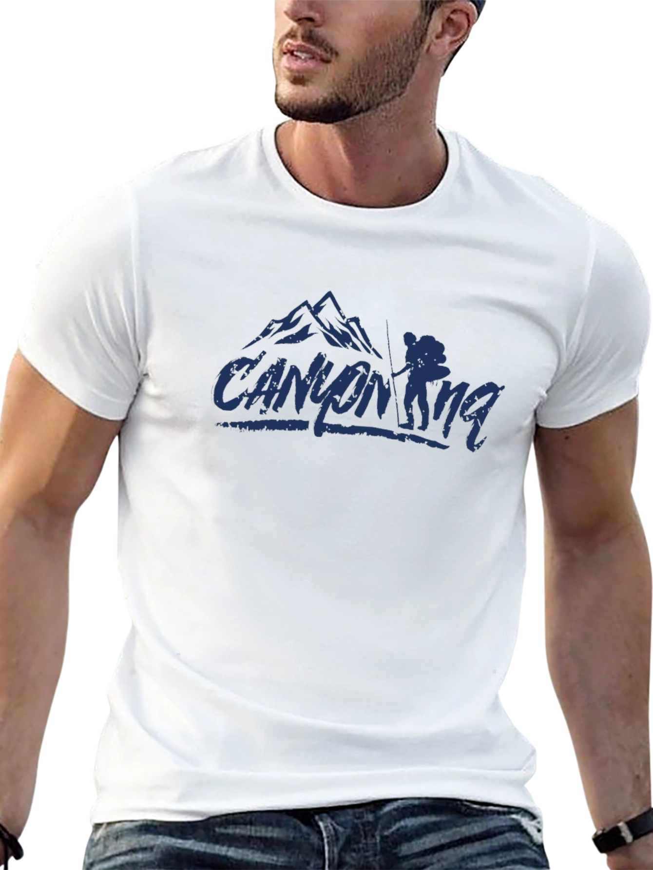 CANYONING Tee - Mountain Hiker Graphic T-Shirt