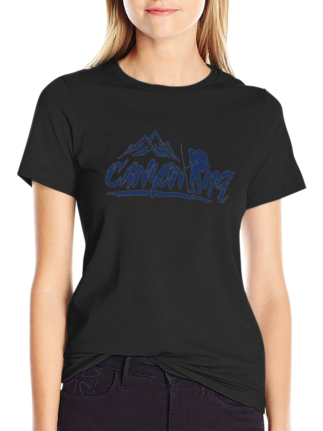 CANYONING Tee - Mountain Hiker Graphic T-Shirt