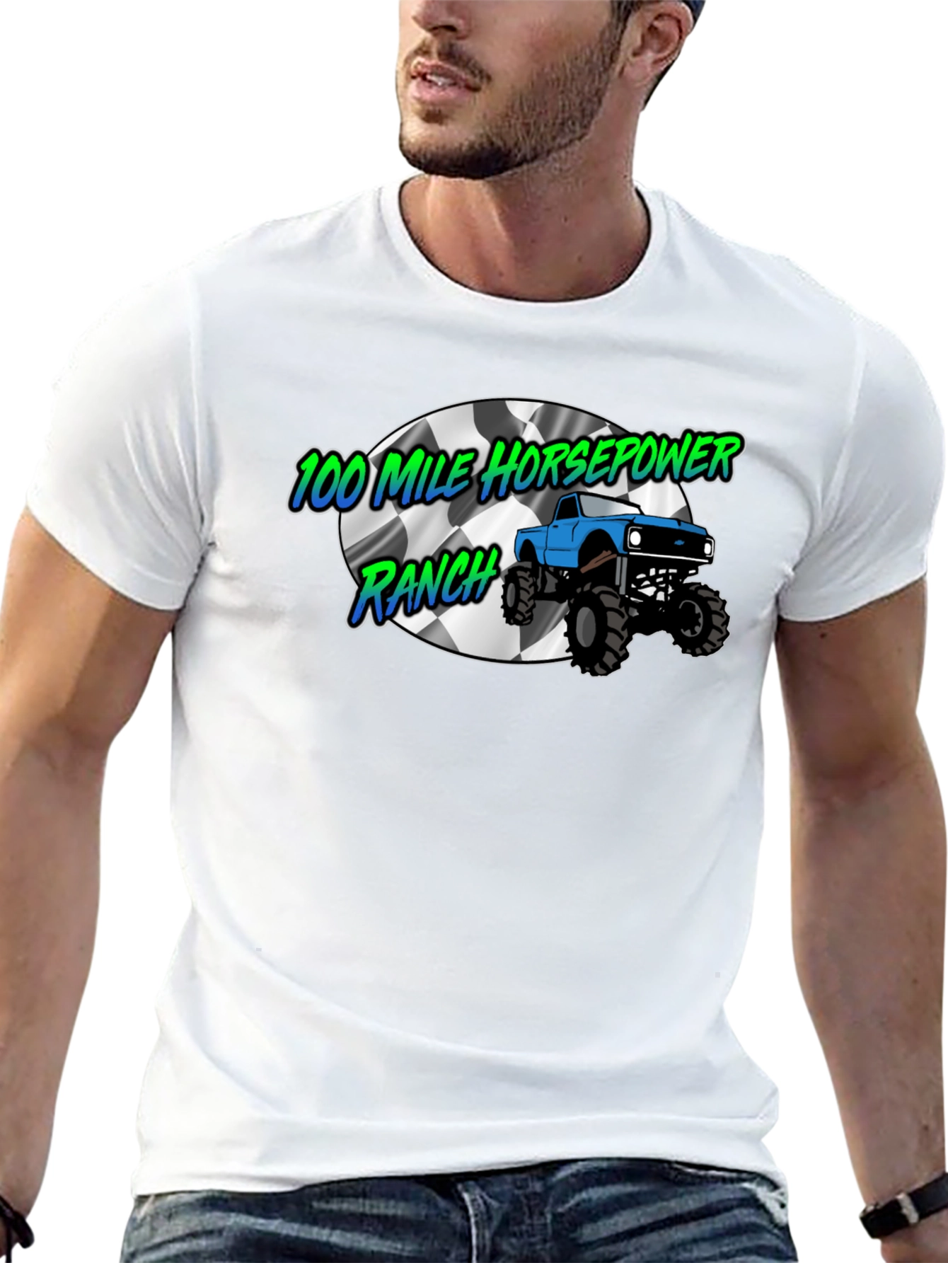 100 Mile Horsepower Ranch T-Shirt