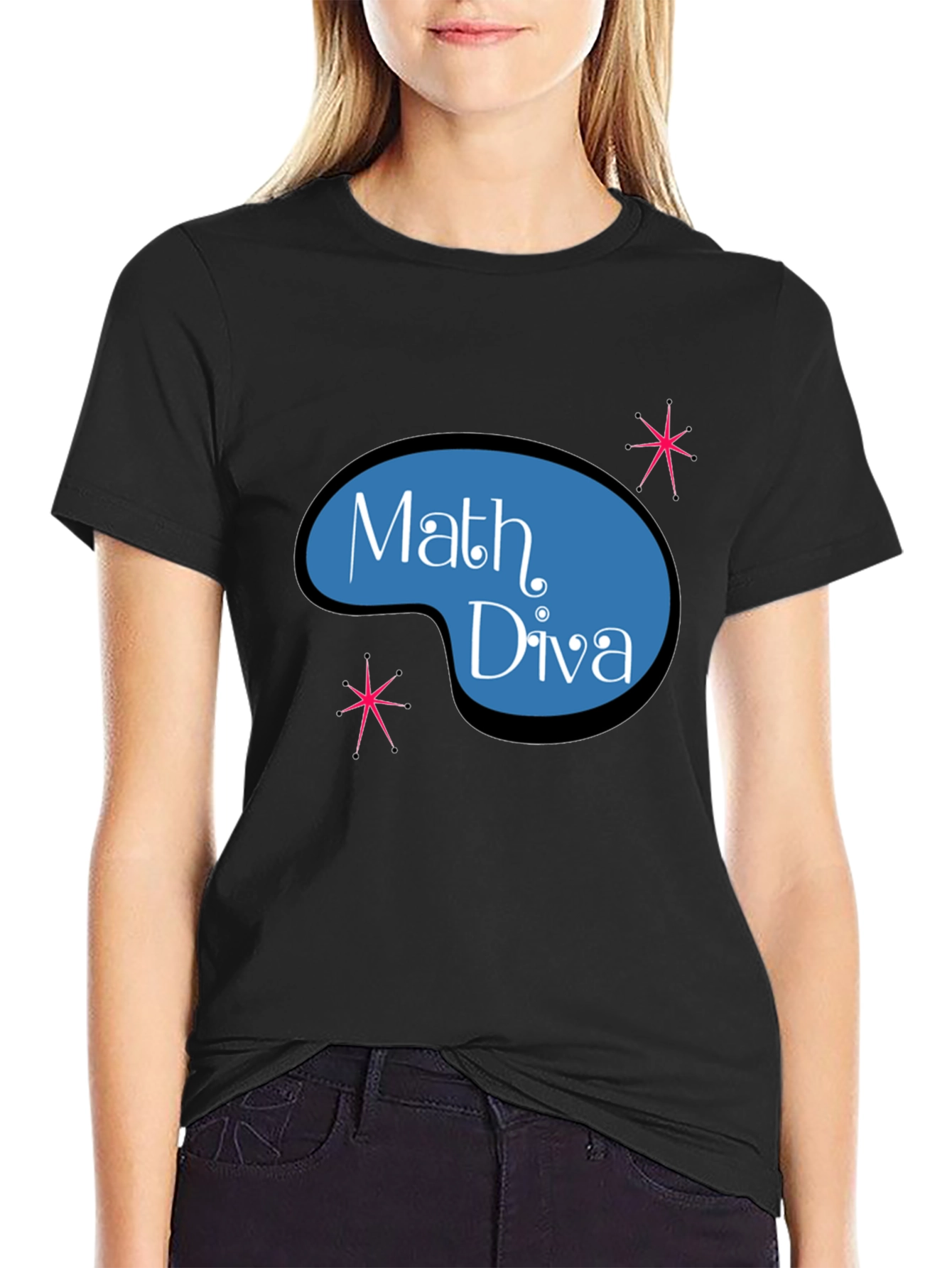 Math Diva Graphic T-Shirt - Quirky and Stylish