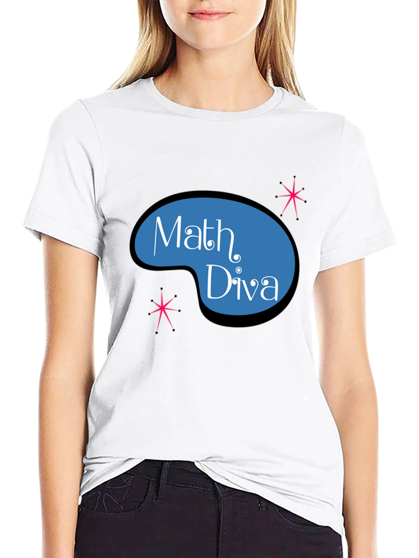 Math Diva Graphic T-Shirt - Quirky and Stylish