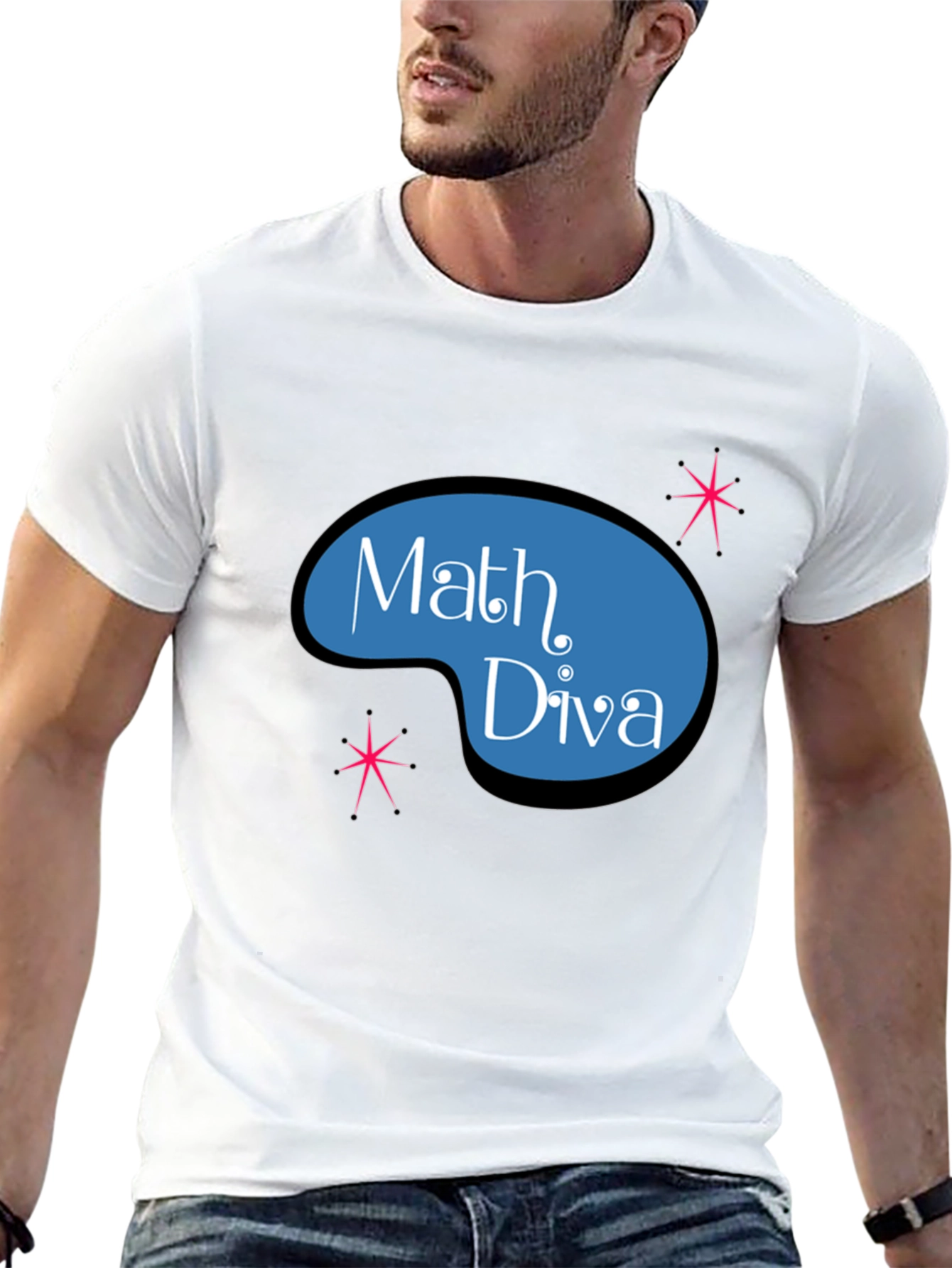 Math Diva Graphic T-Shirt - Quirky and Stylish
