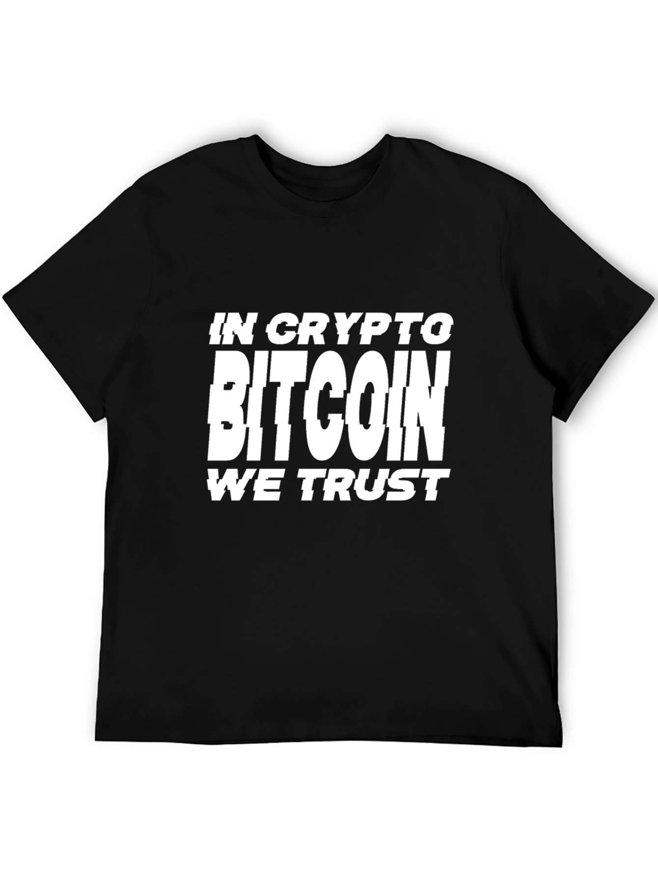 Bitcoin Crypto T-Shirt - In Crypto We Trust Tee