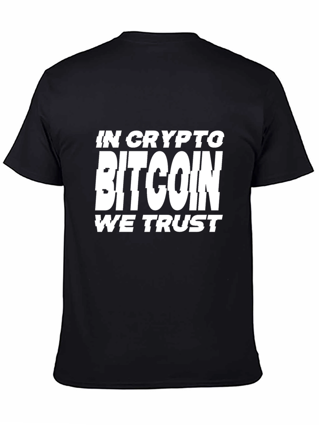 Bitcoin Crypto T-Shirt - In Crypto We Trust Tee