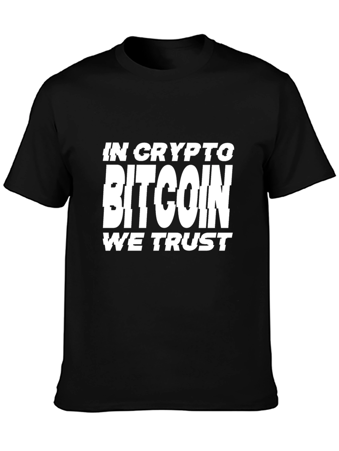 Bitcoin Crypto T-Shirt - In Crypto We Trust Tee