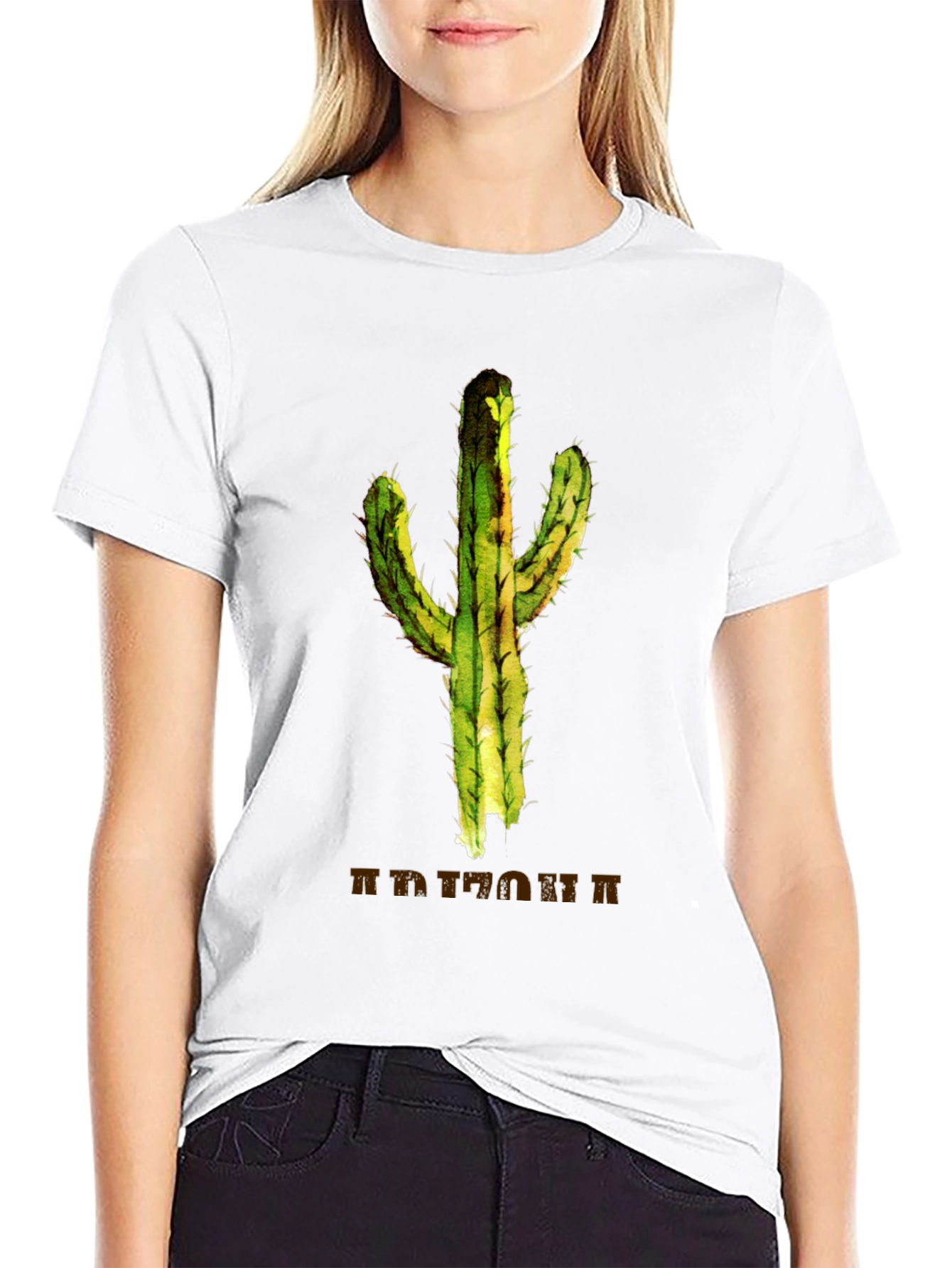 Cactus Arizona Graphic T-Shirt - Desert Style