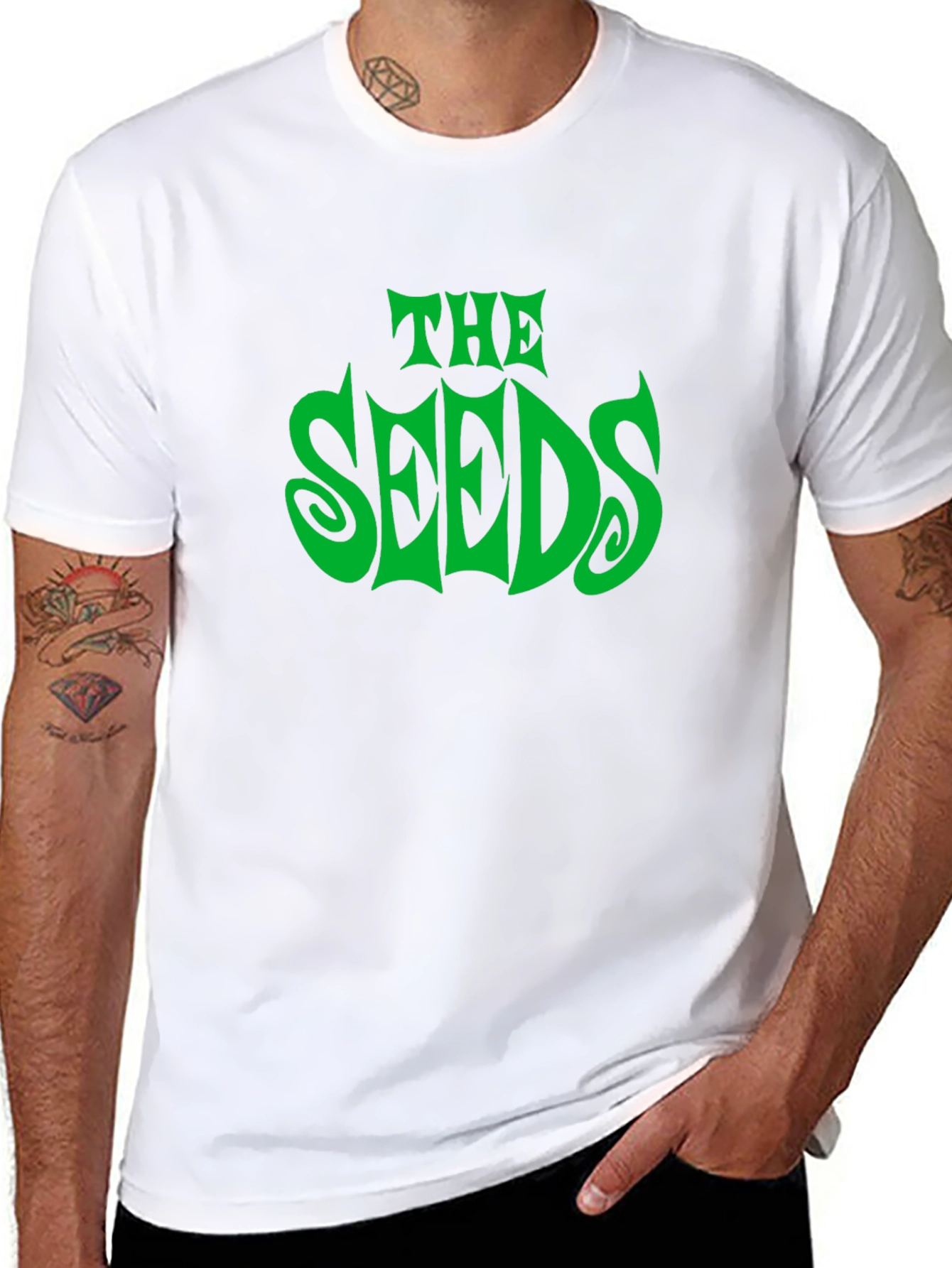 The Seeds Band T-Shirt - Retro Rock Tee