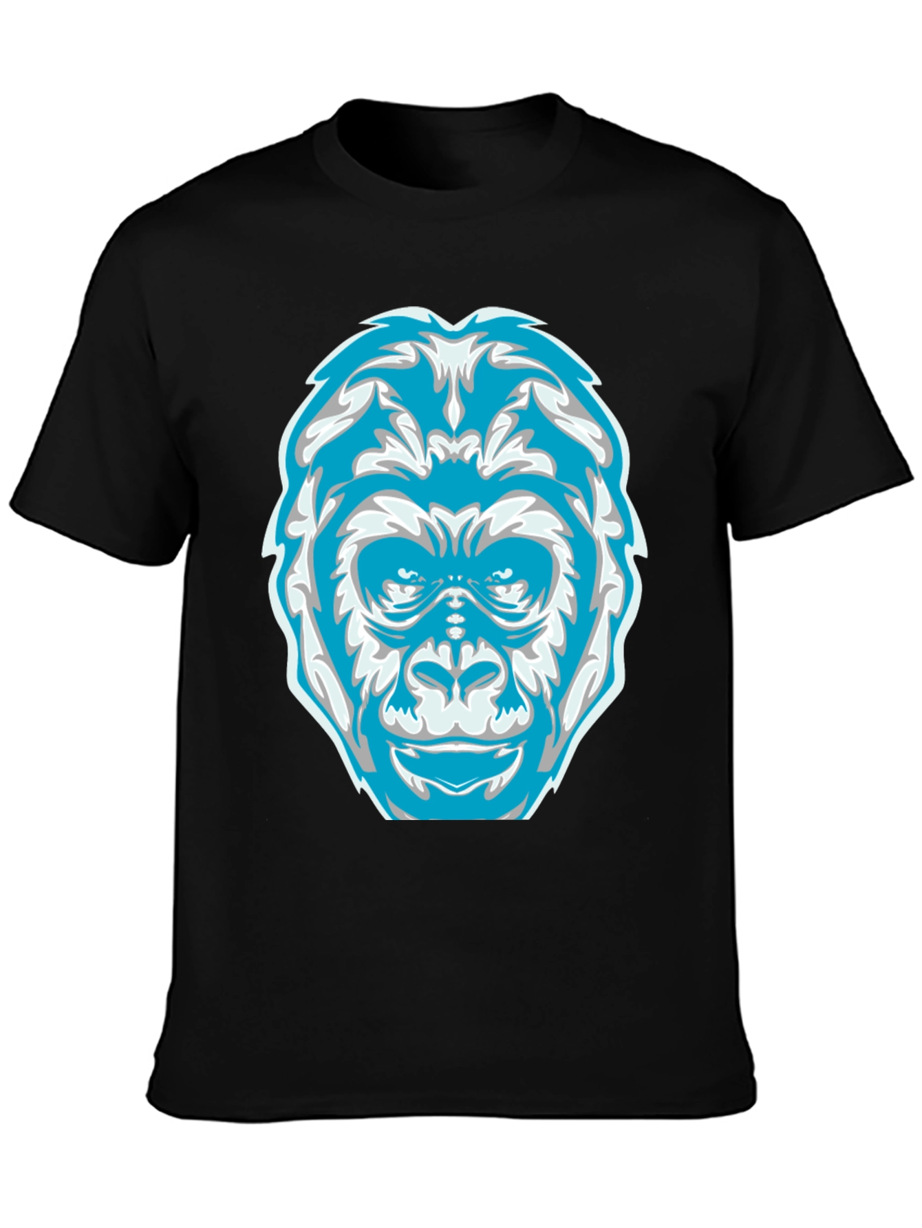 Cool Gorilla Graphic Tee - Mens Black T-Shirt