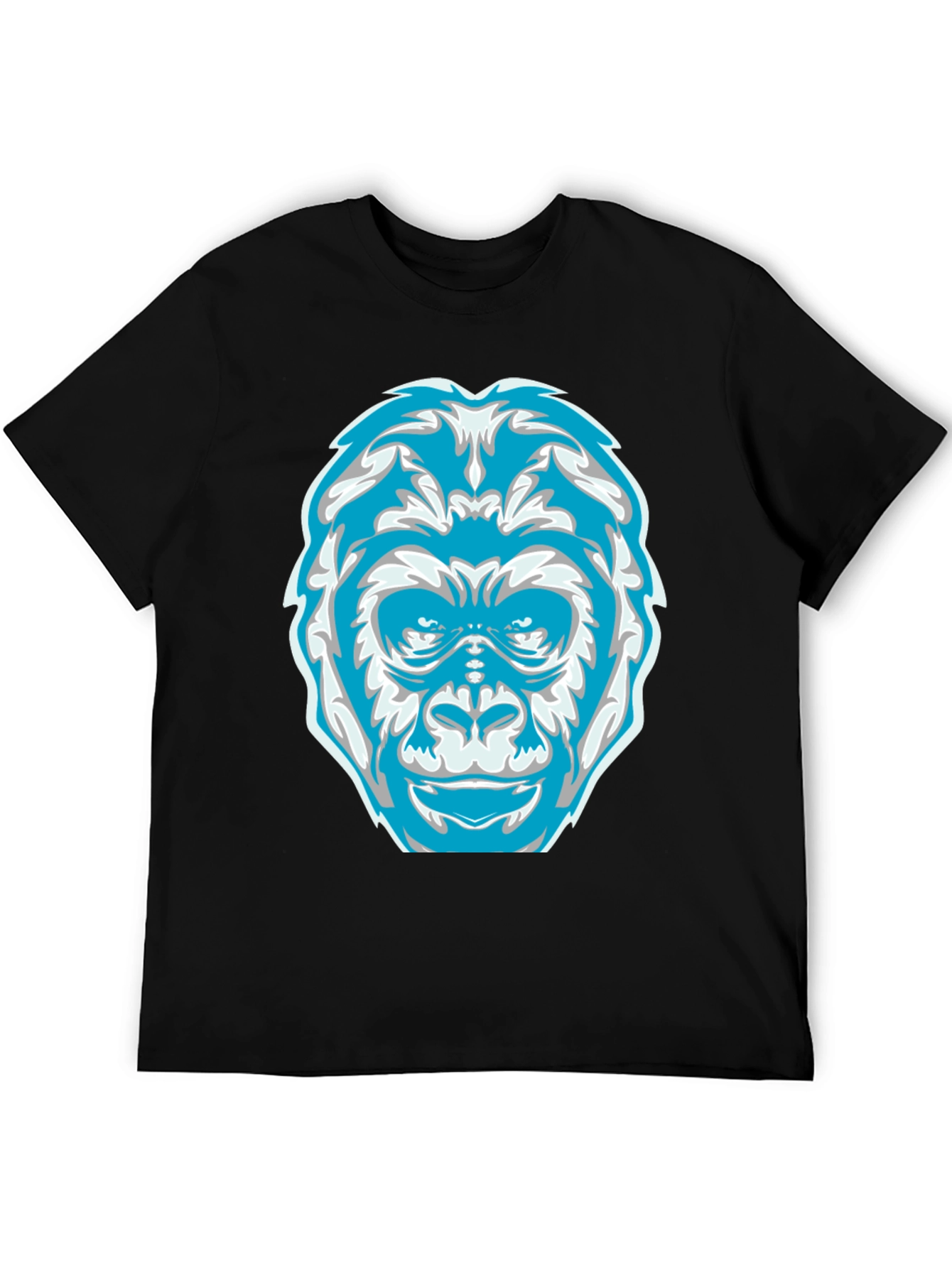 Cool Gorilla Graphic Tee - Mens Black T-Shirt