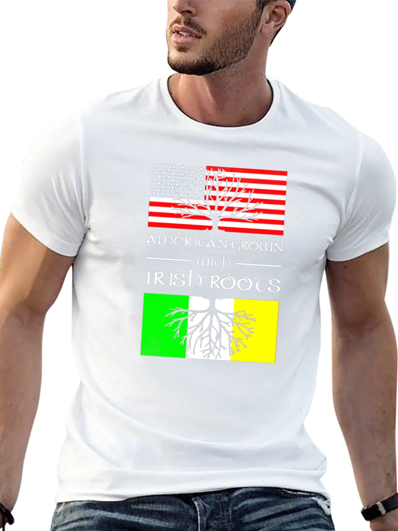 American Grown Irish Roots T-Shirt