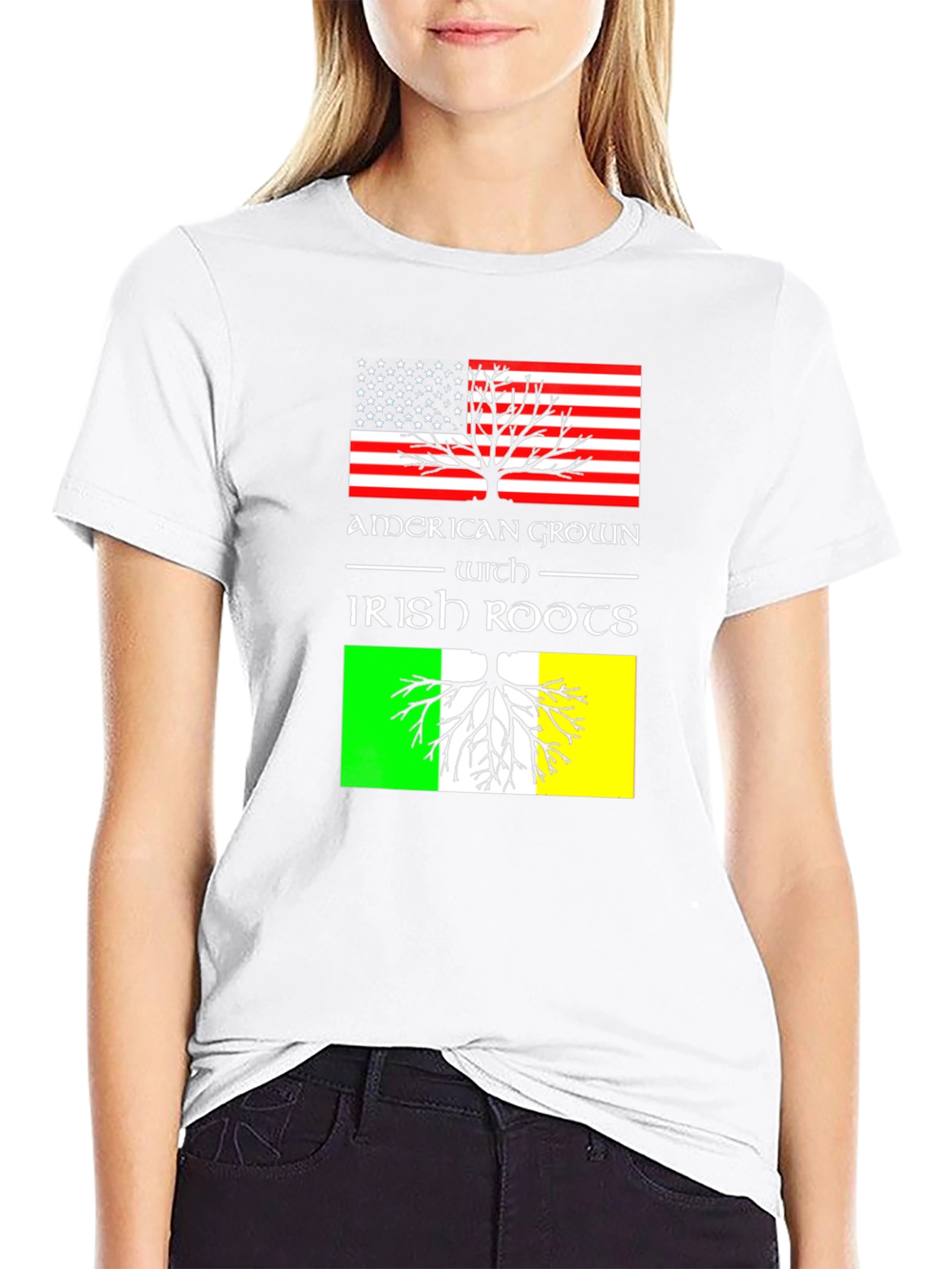 American Grown Irish Roots T-Shirt