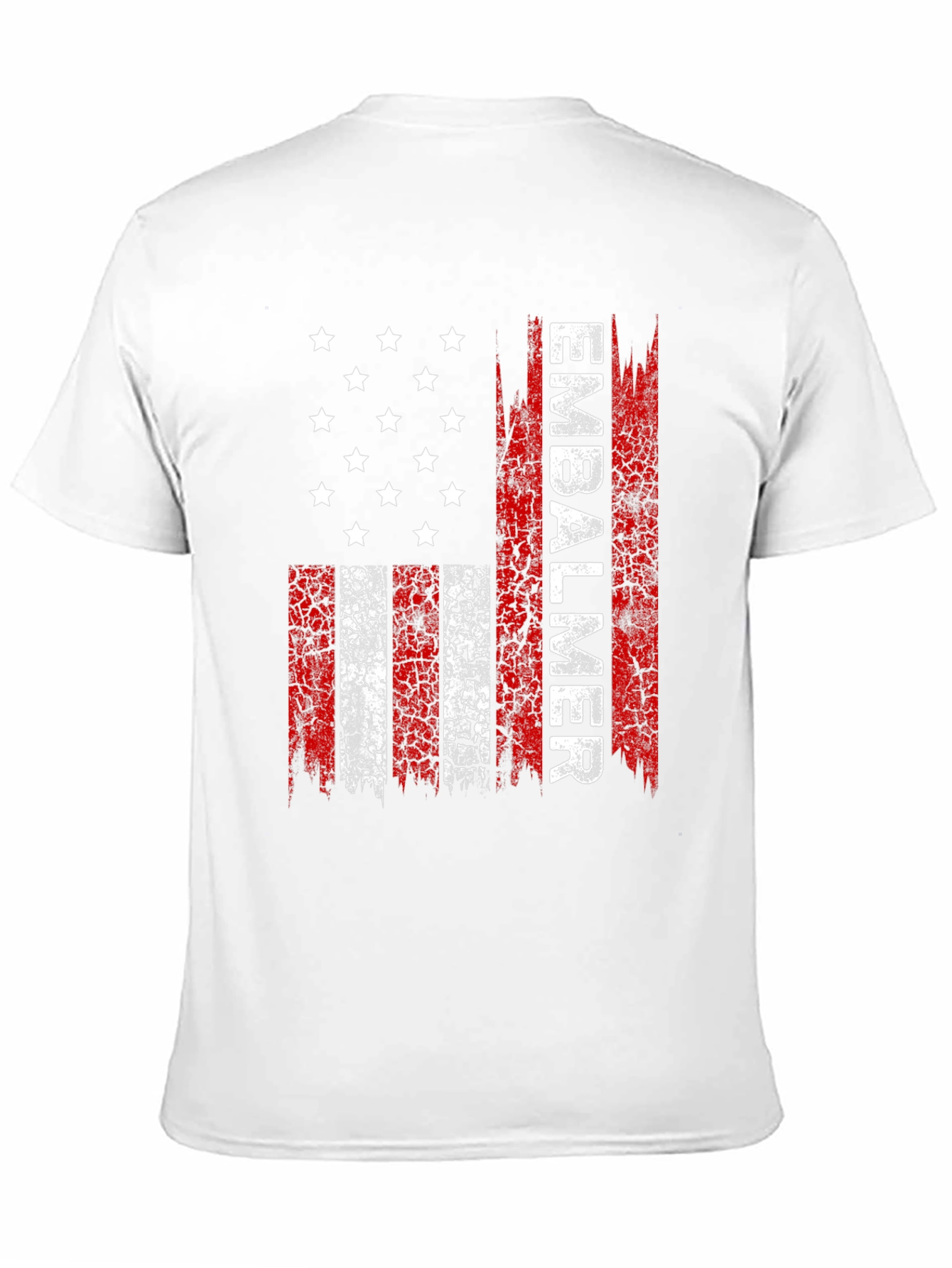 Embalmer American Flag Graphic Tee