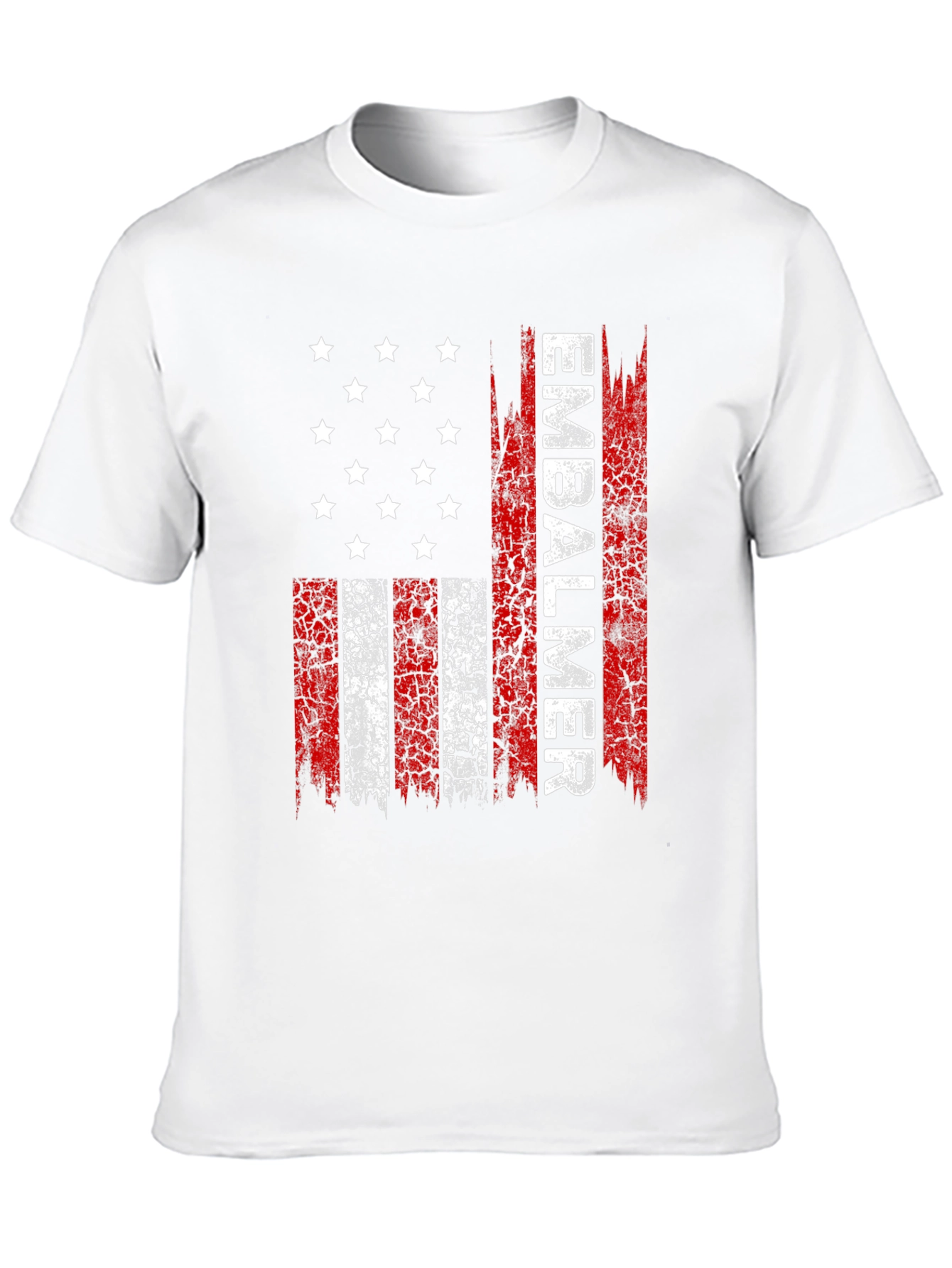 Embalmer American Flag Graphic Tee
