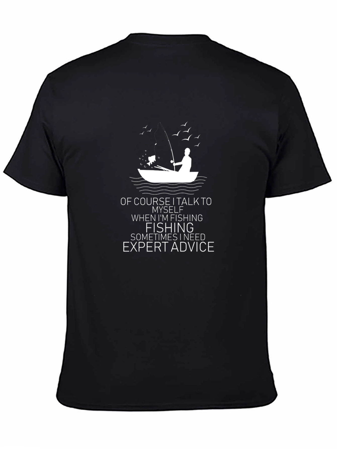Fishing Expert Advice Graphic Tee