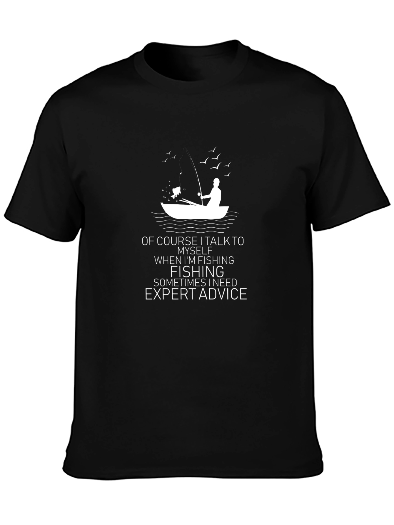 Fishing Expert Advice Graphic Tee