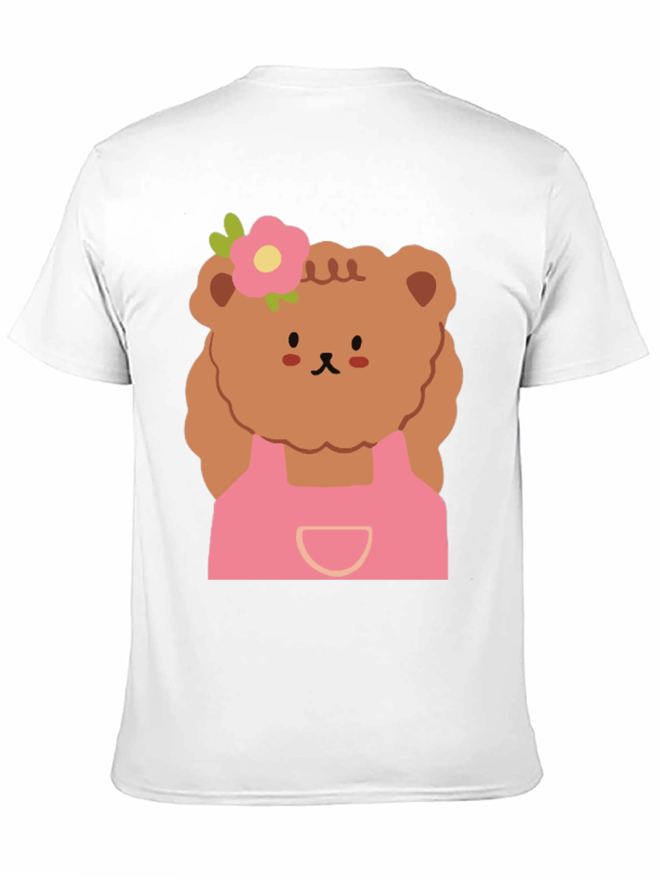 Cute Bear Graphic Tee - Black T-Shirt