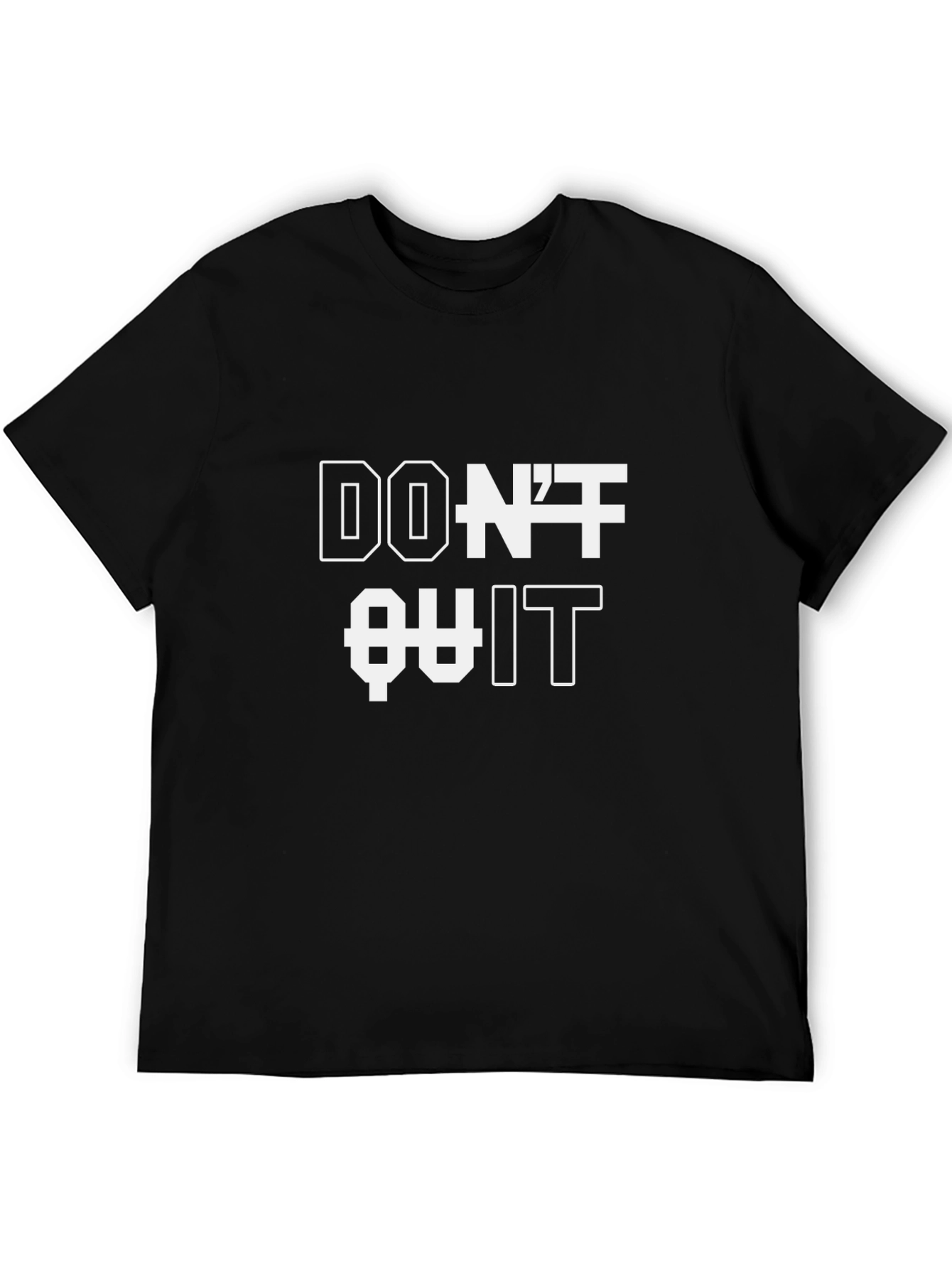 Motivational Graphic Tee - Dont Quit Do It