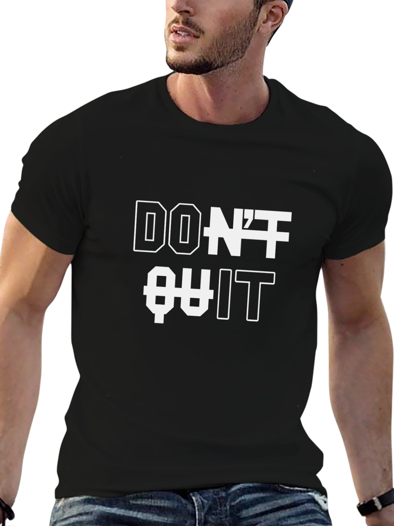 Motivational Graphic Tee - Dont Quit Do It