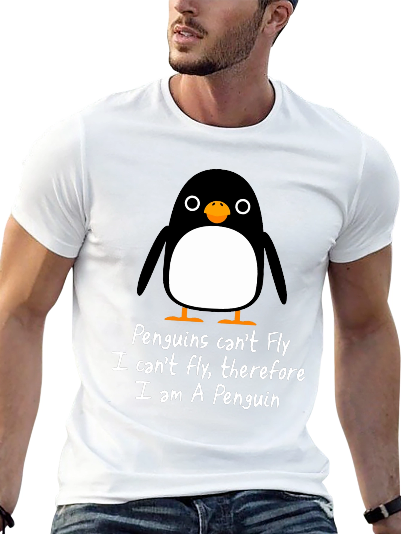 Penguin Logic Funny T-Shirt