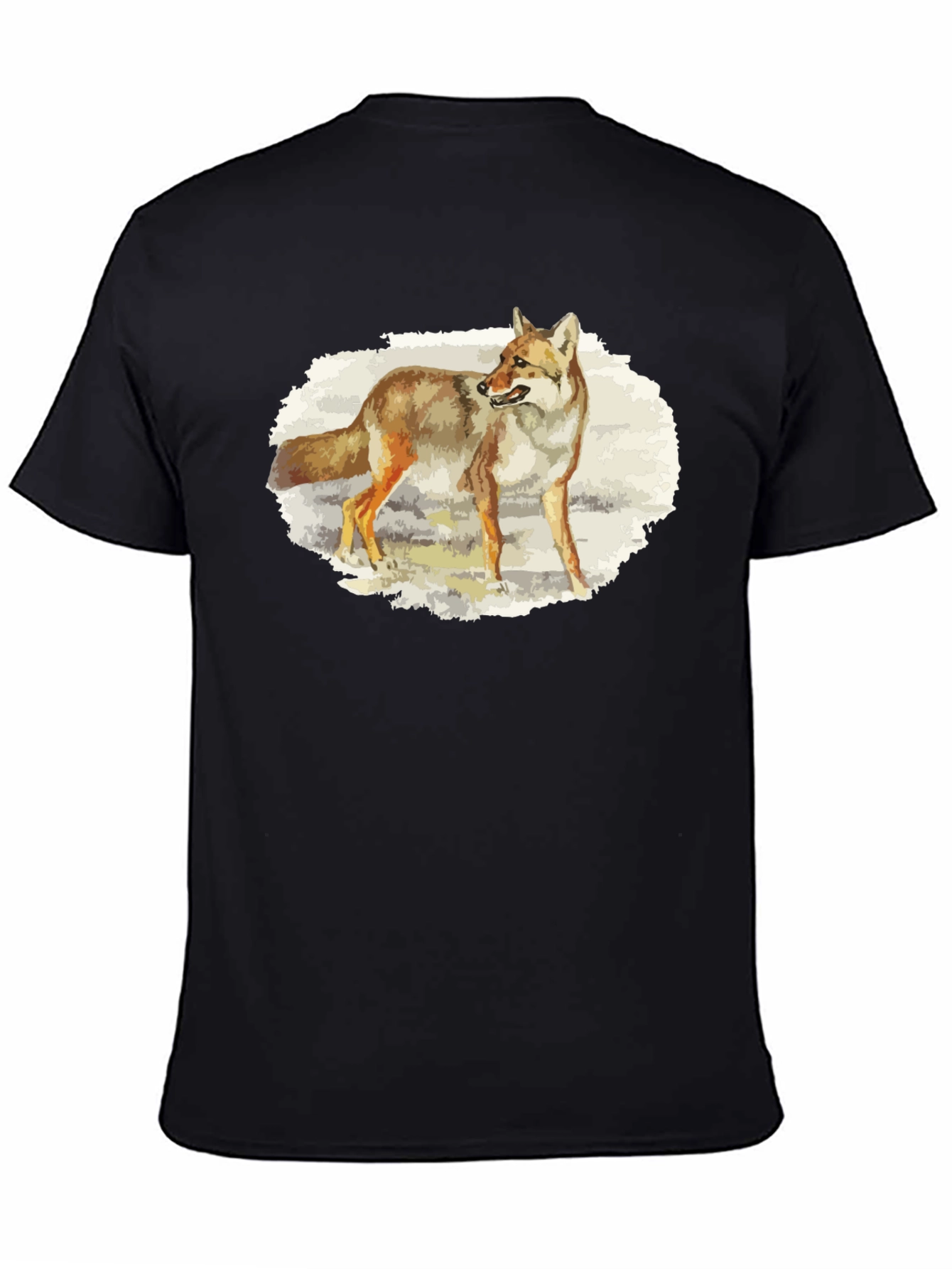 Coyote Graphic T-Shirt - Nature Animal Tee