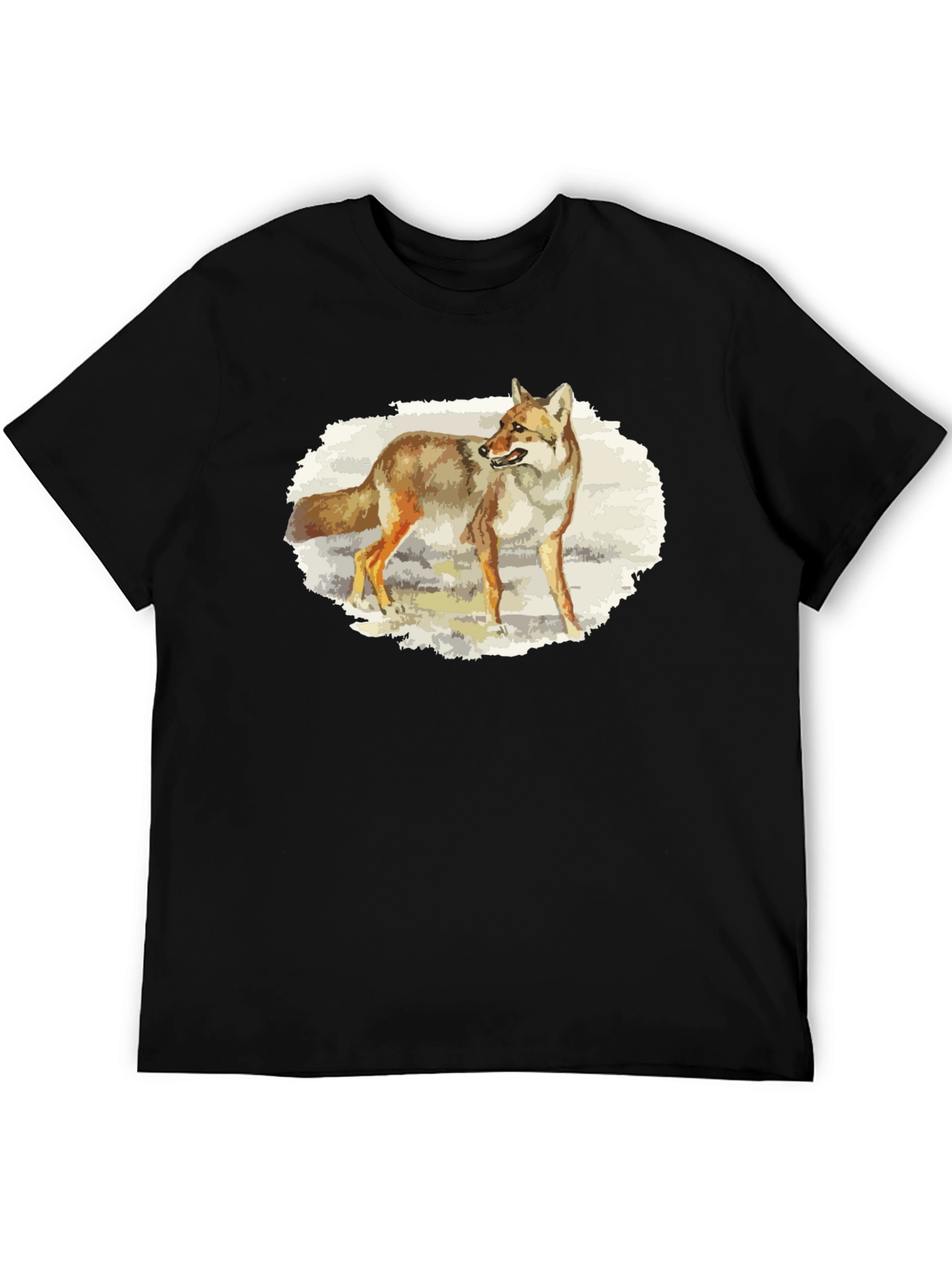 Coyote Graphic T-Shirt - Nature Animal Tee