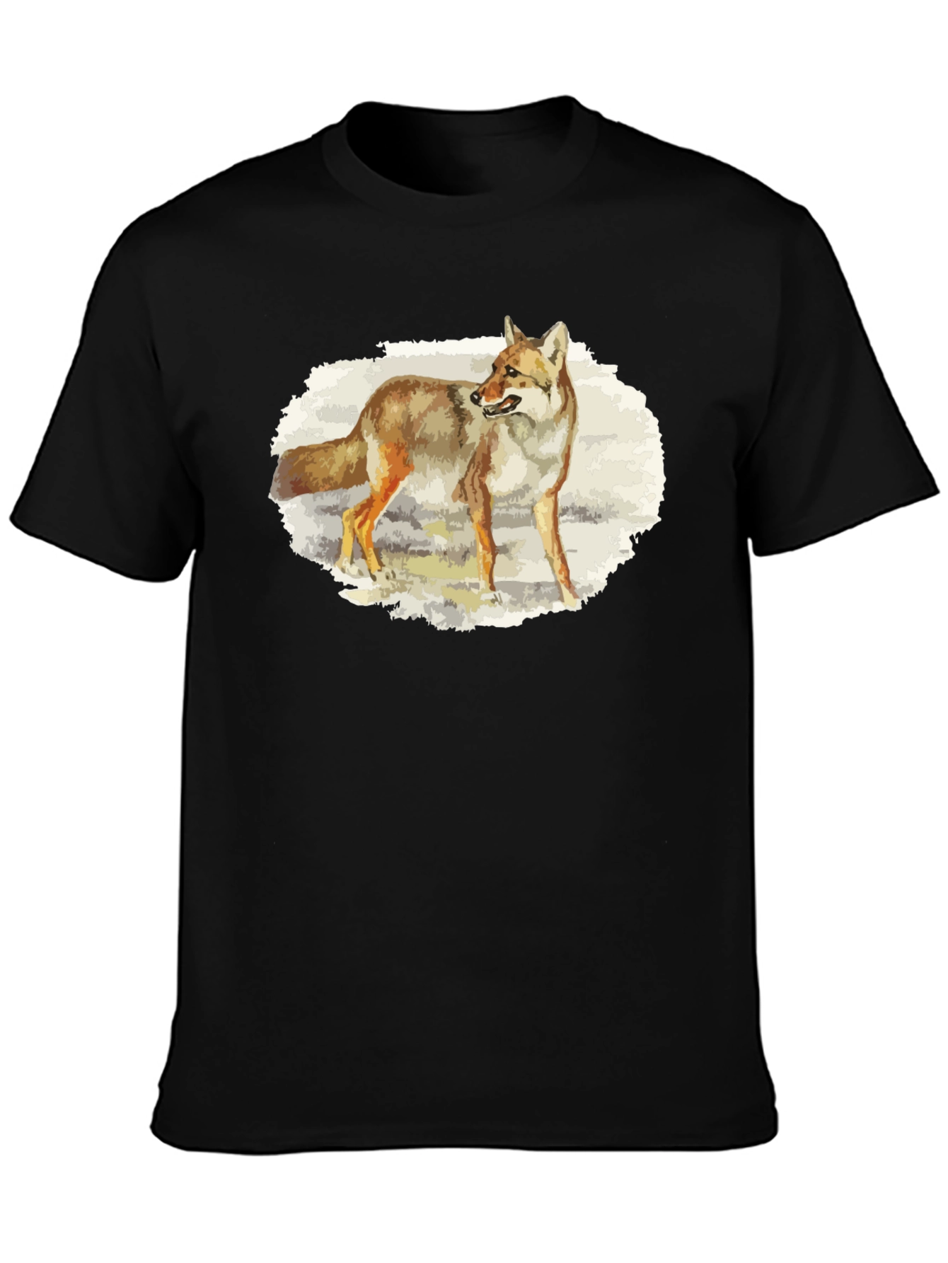 Coyote Graphic T-Shirt - Nature Animal Tee