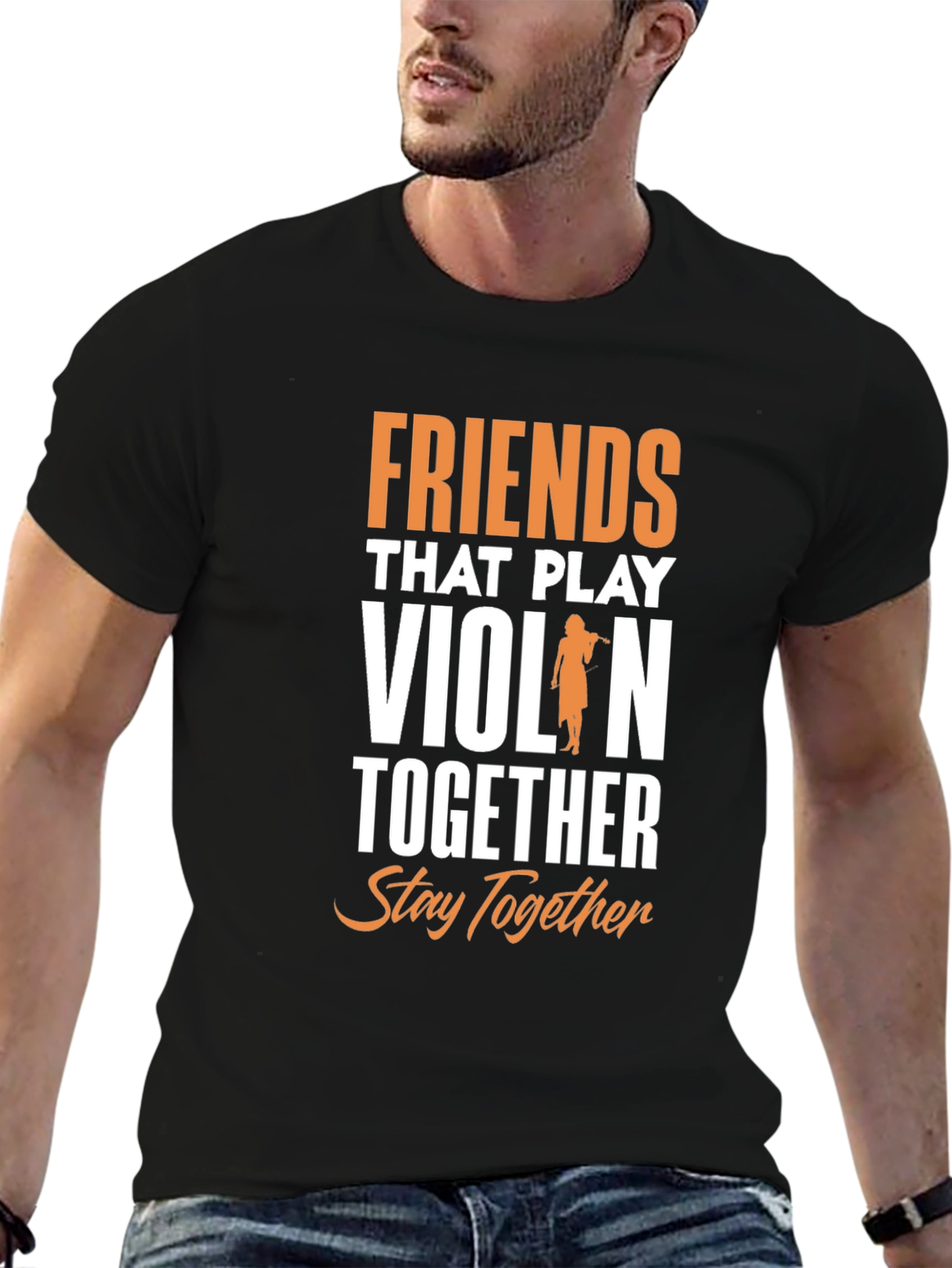 Friends Who Play Violin T-Shirt: Music Lover Tee
