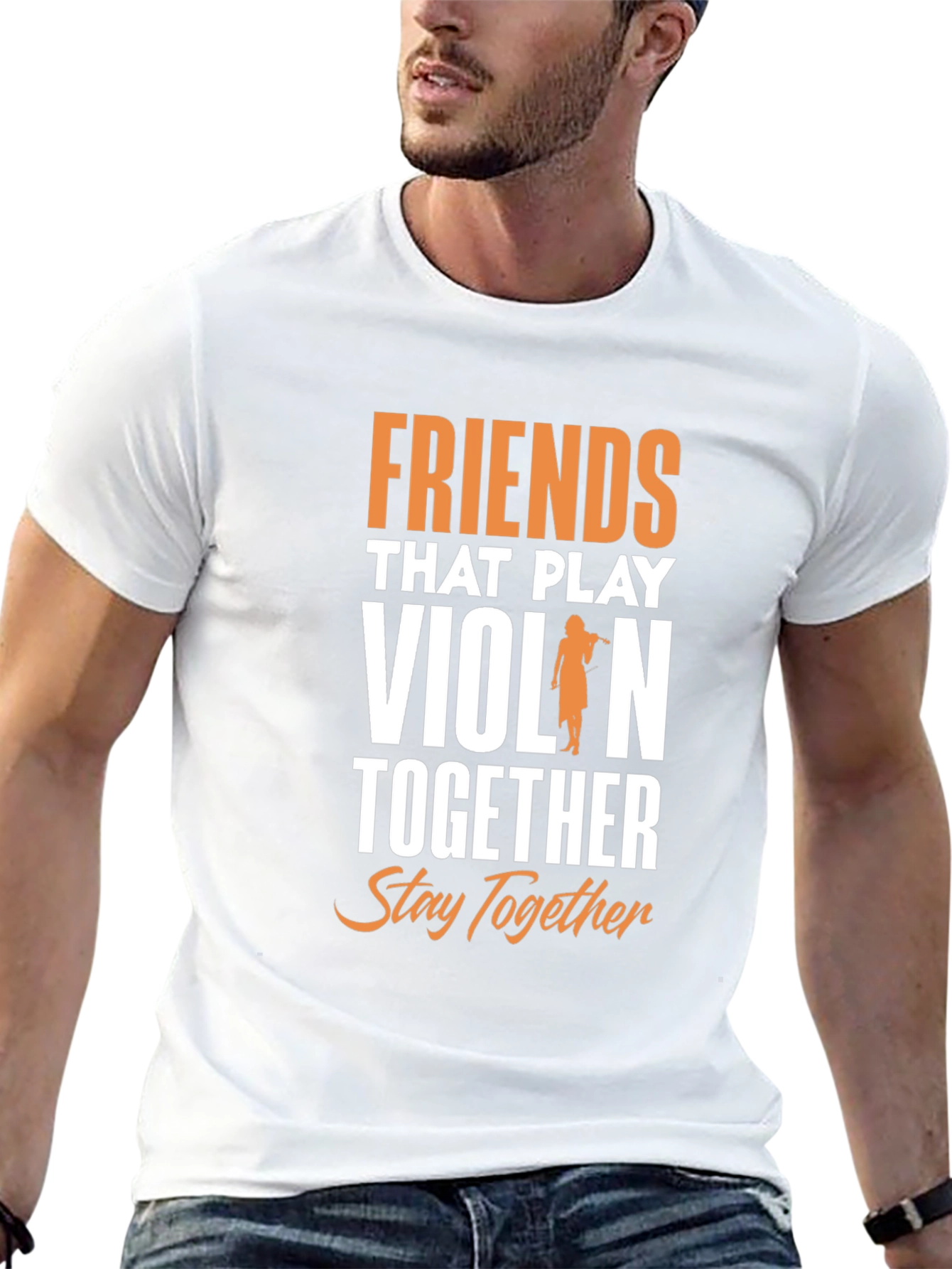 Friends Who Play Violin T-Shirt: Music Lover Tee