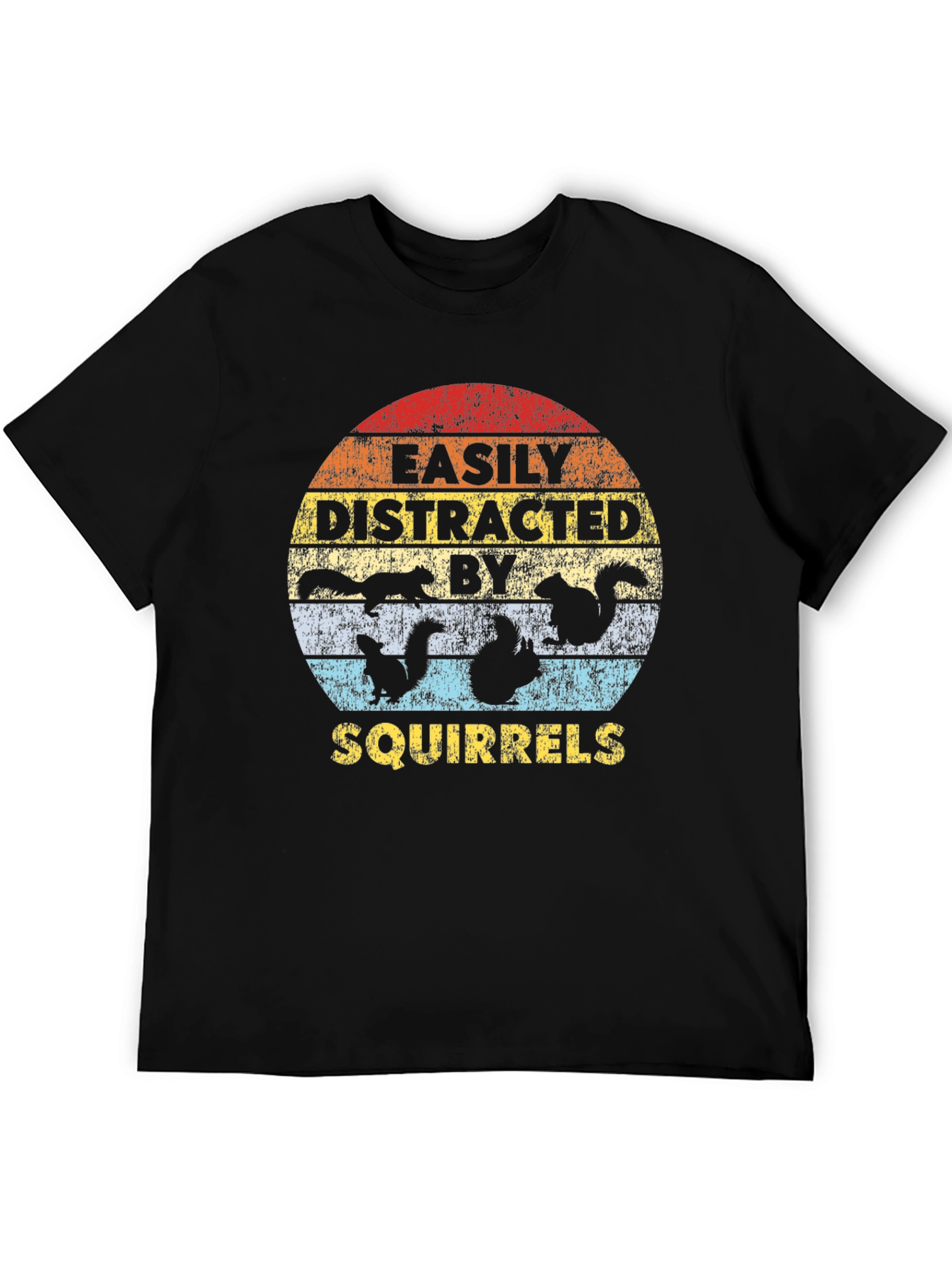 Easily Distracted by Squirrels T-Shirt
